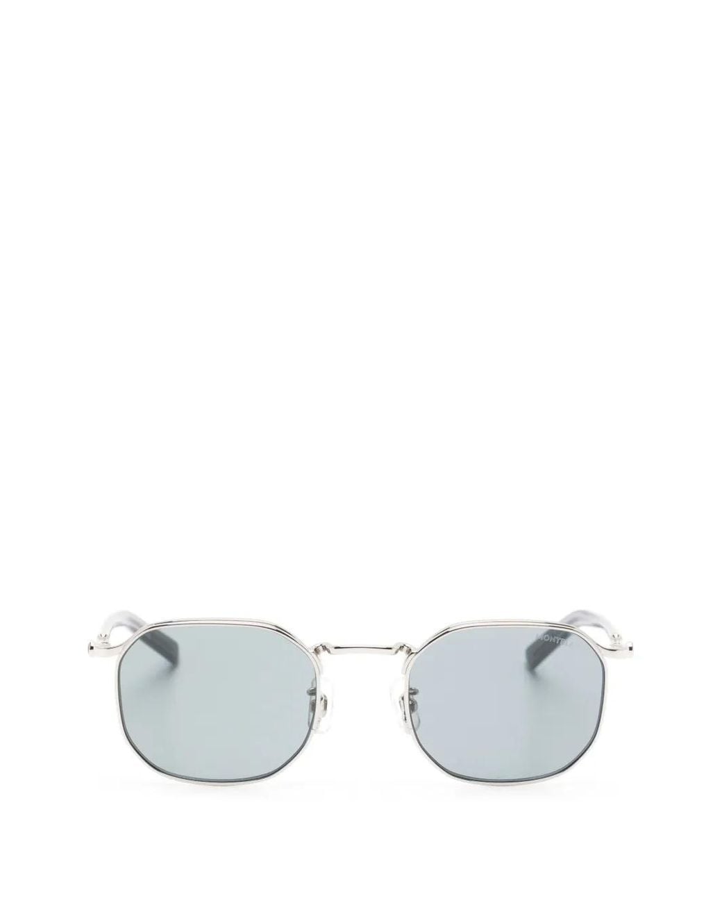 MONT BLANC EYEWEAR White Logo-Detail Sunglasses