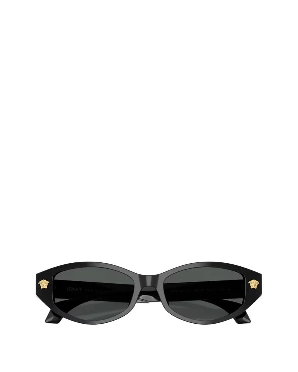 Versace Black Medusa-Head Sunglasses