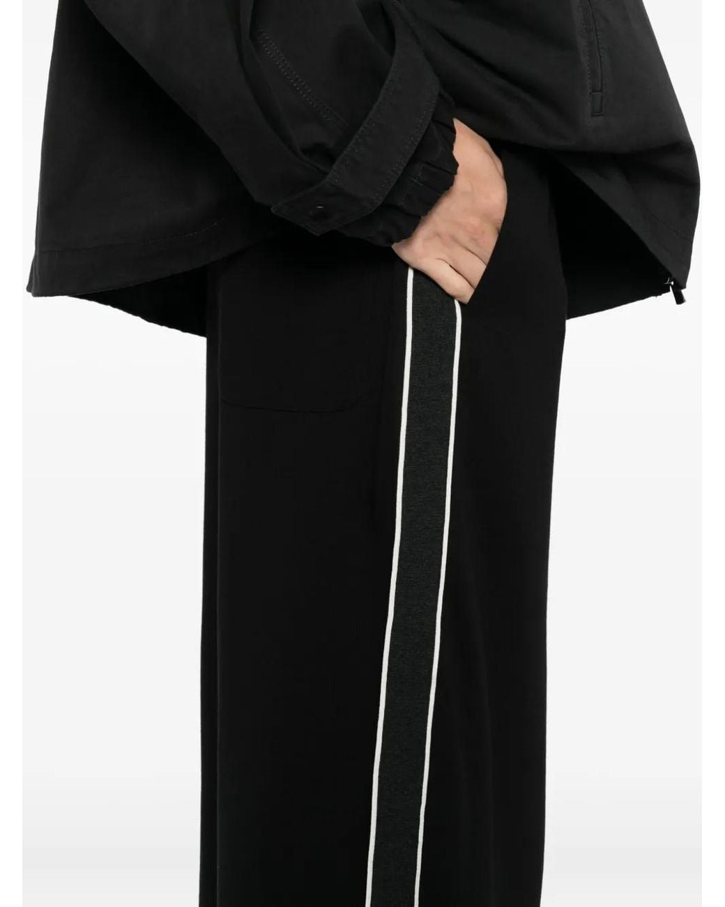 JNBY Black Loose-Fit Trousers