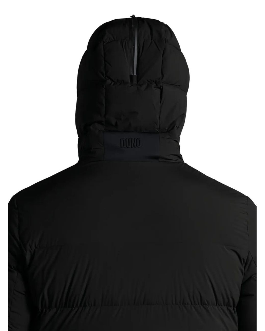 DUNO Black Jump Puffer Jacket for men