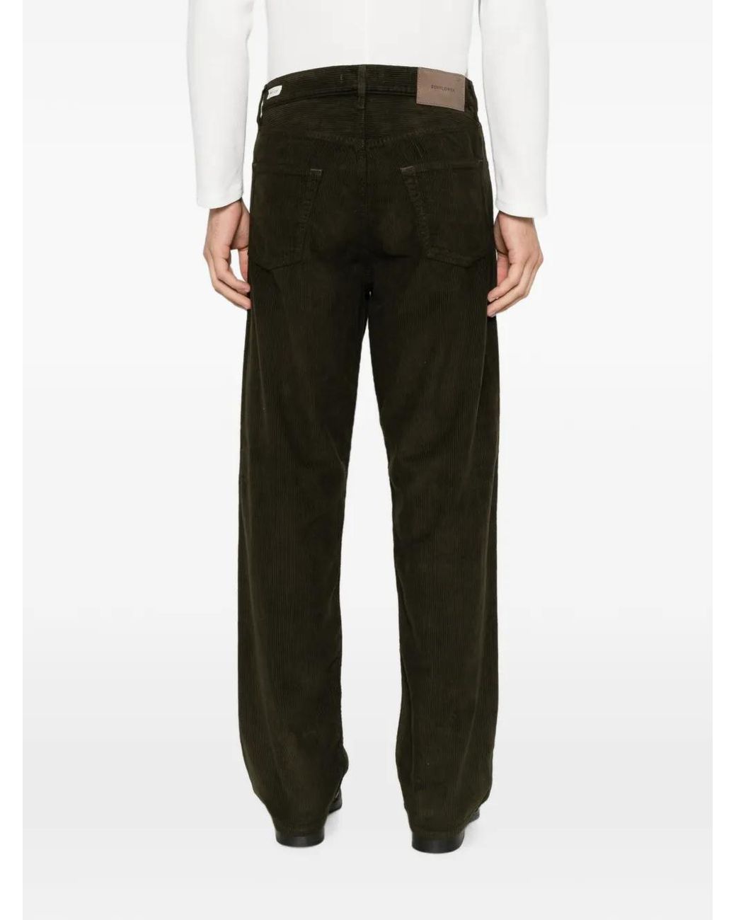 sunflower Black Corduroy-Textured Jeans for men