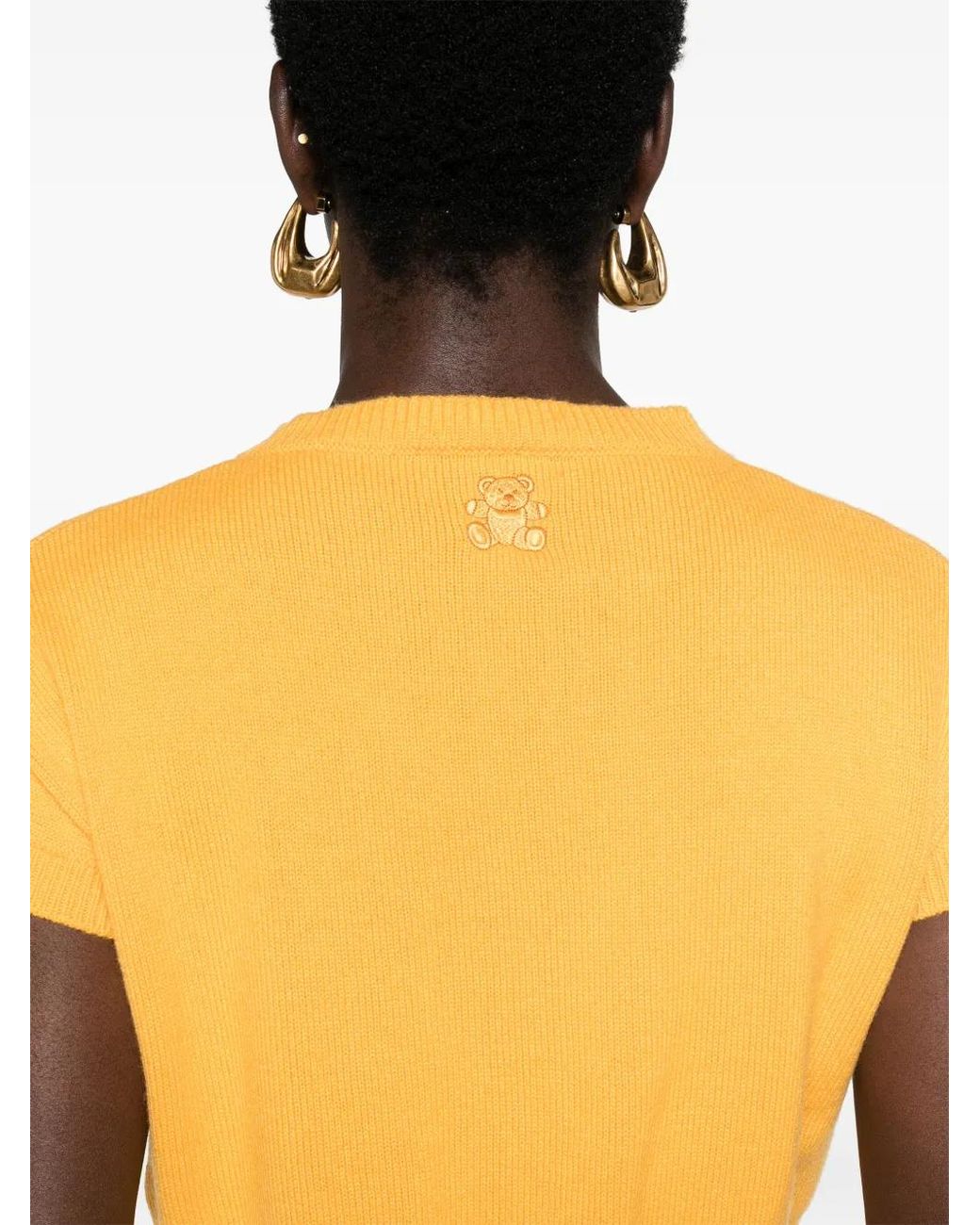 Teddy Cashmere Yellow Genovas Cashmere Top