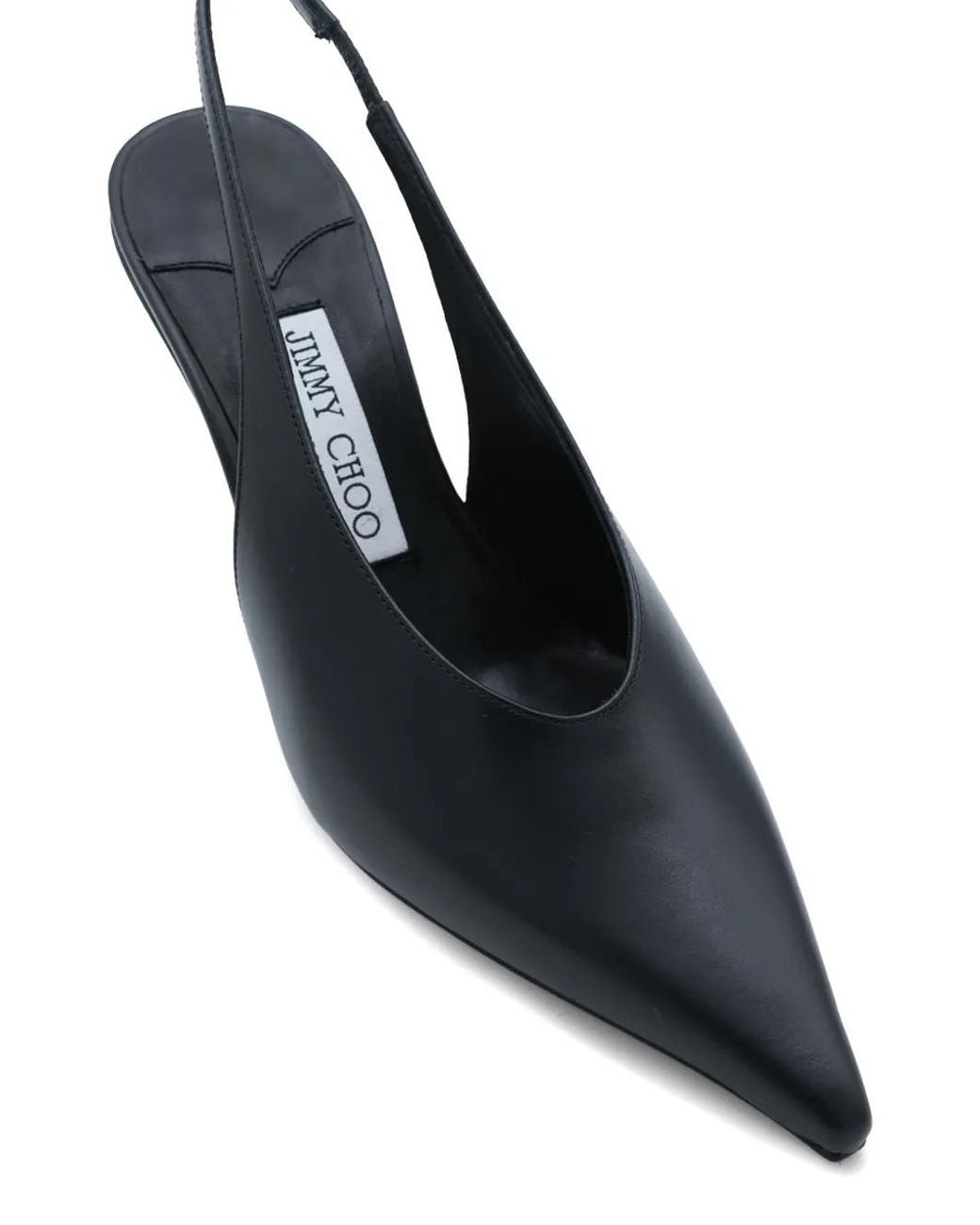 Jimmy Choo Blue Isa Pointed-Toe Slingback Pumps