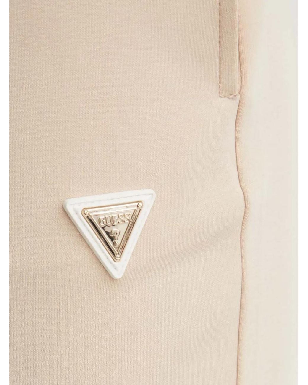 Guess Natural Logo-Patch Jogger Pants