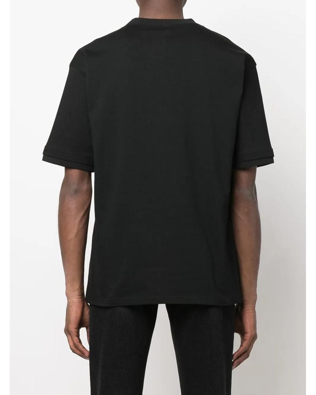 Ambush Black Chain-Detail T-Shirt for men