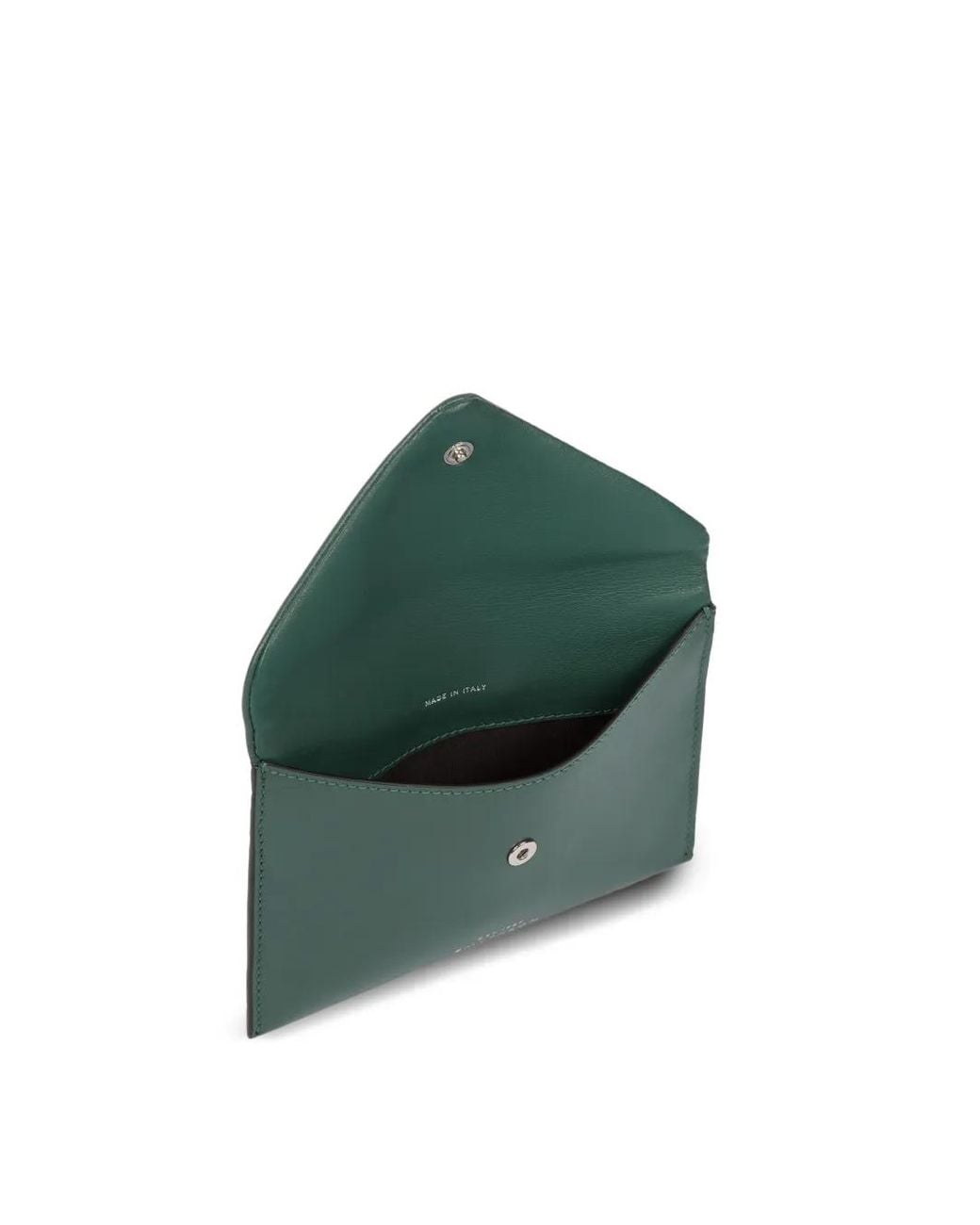 Smythson Green Länglicher Milton Beutel