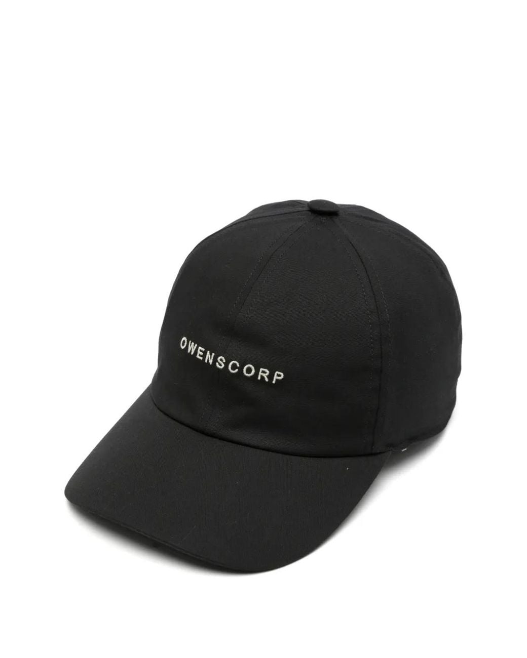 Rick Owens Black Tower Baseball Cap for men