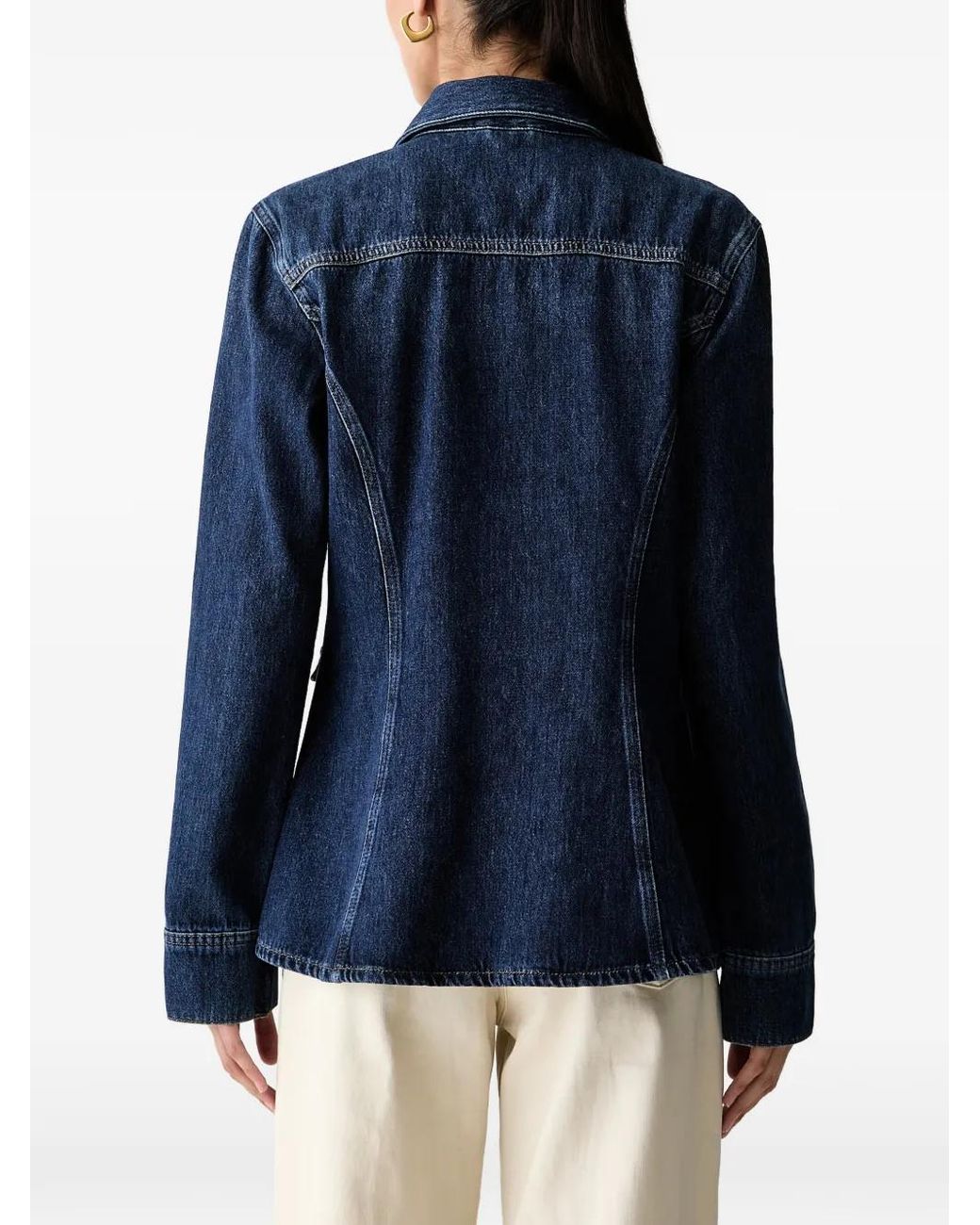 Joop! Blue Flap-Pocket Denim Jacket