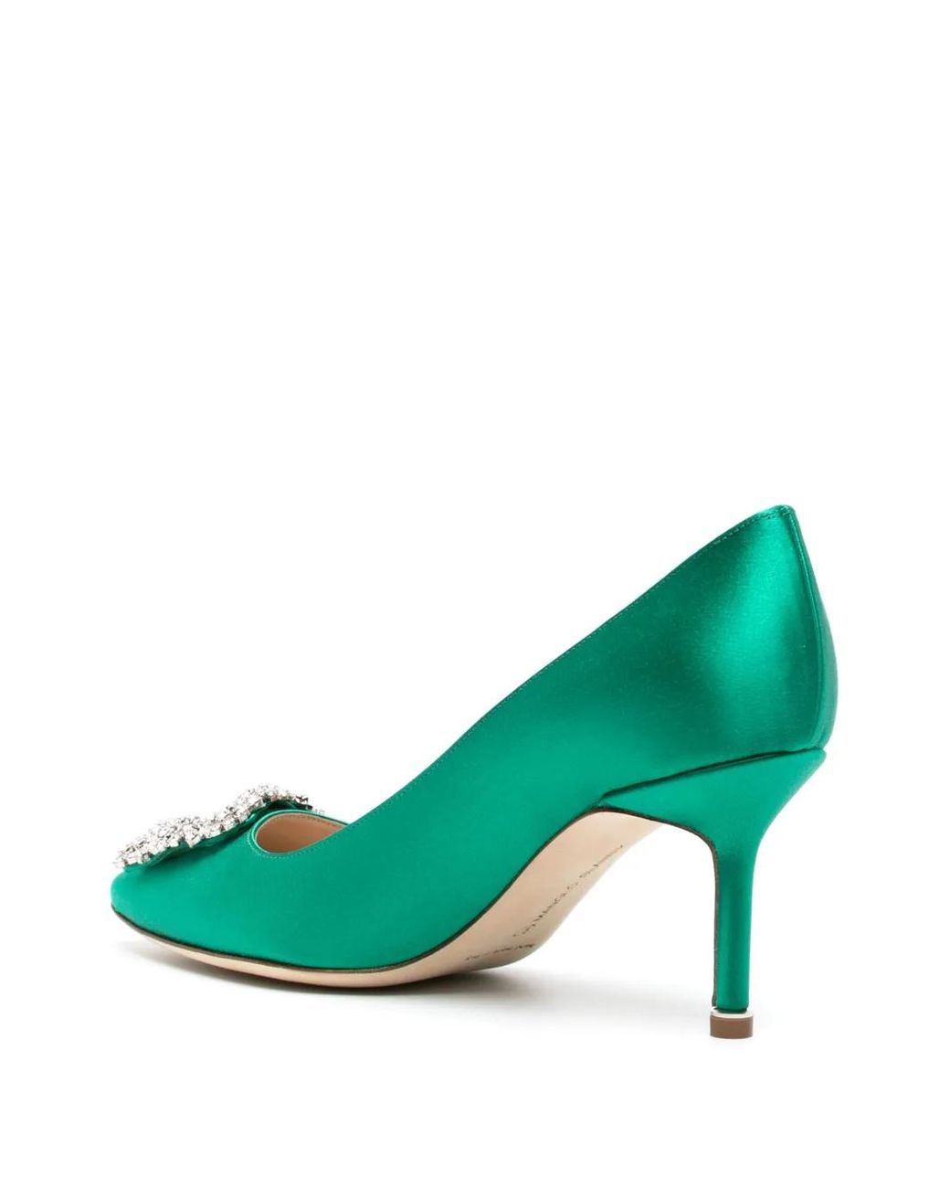 Manolo Blahnik Green Sandals