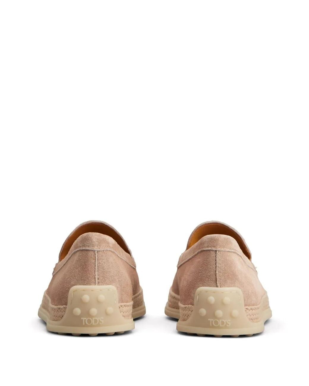 Tod's Natural Slipper Loafers