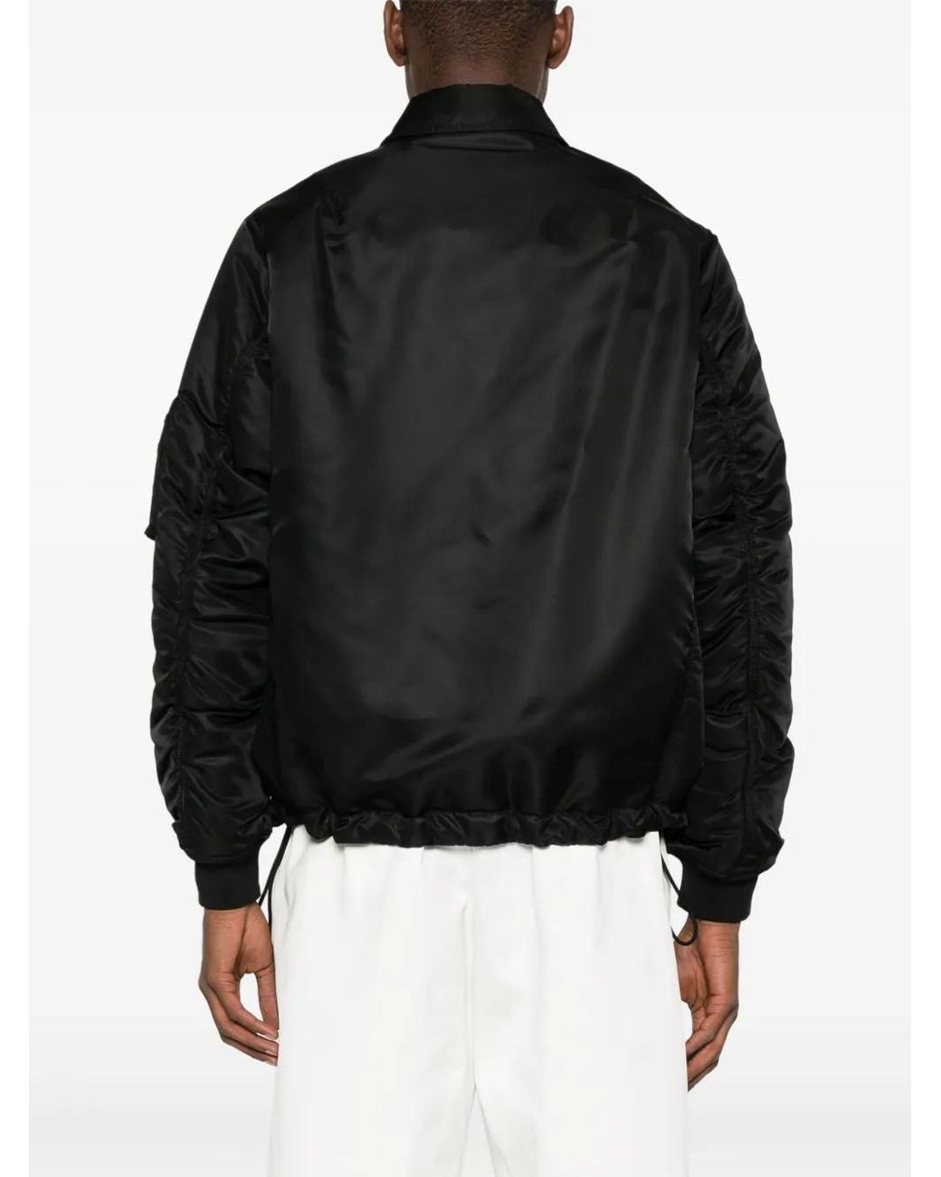 McQueen Black Coach Jacket for men