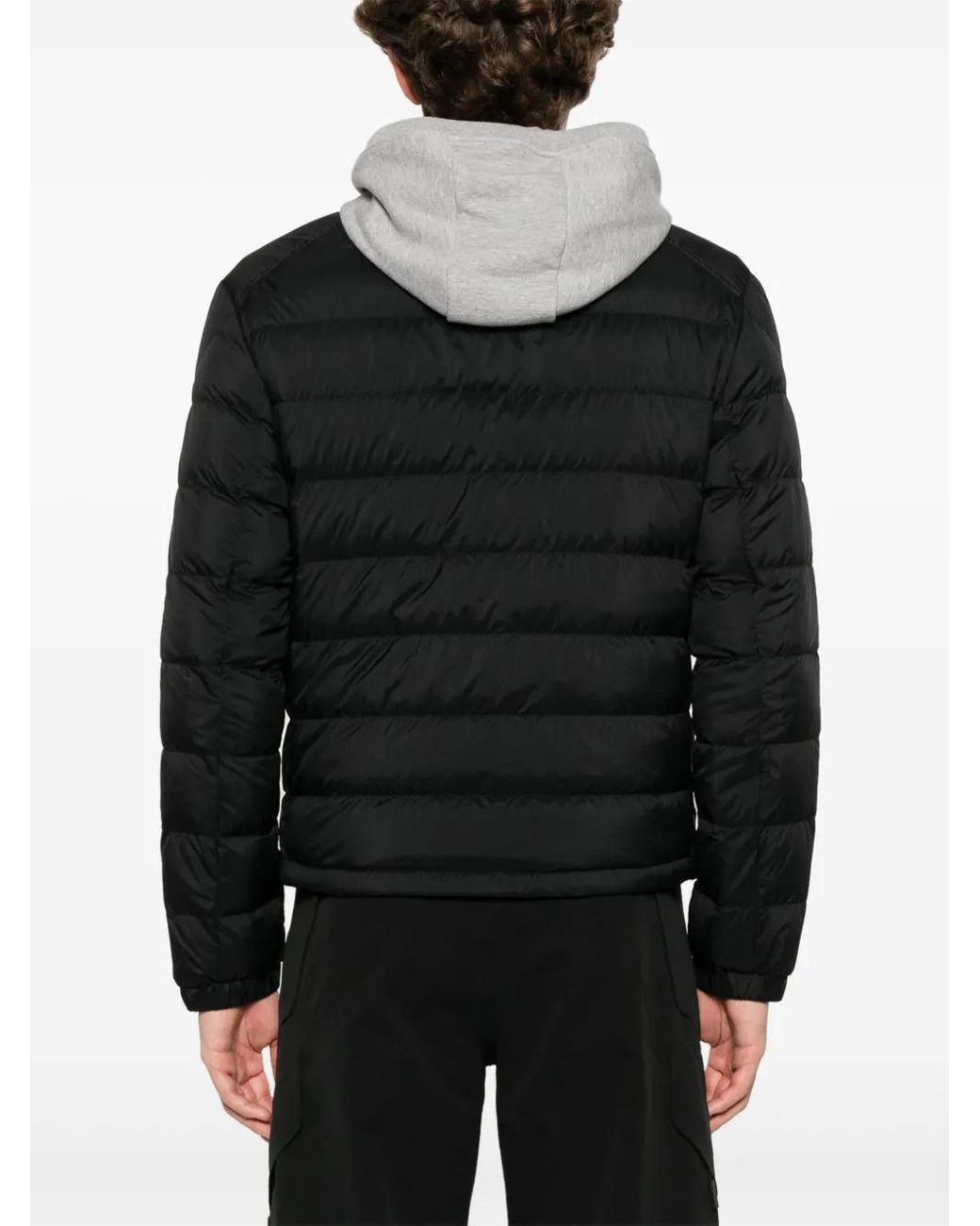 Moncler Black Coats for men