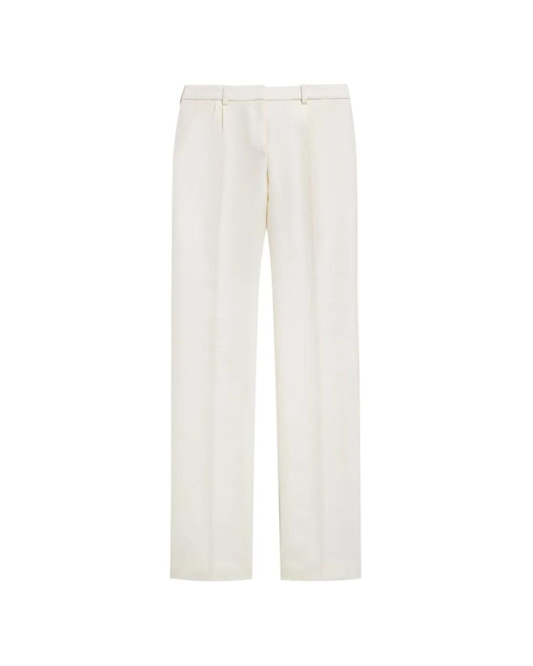 Balenciaga White Pantalon De Costume Slim