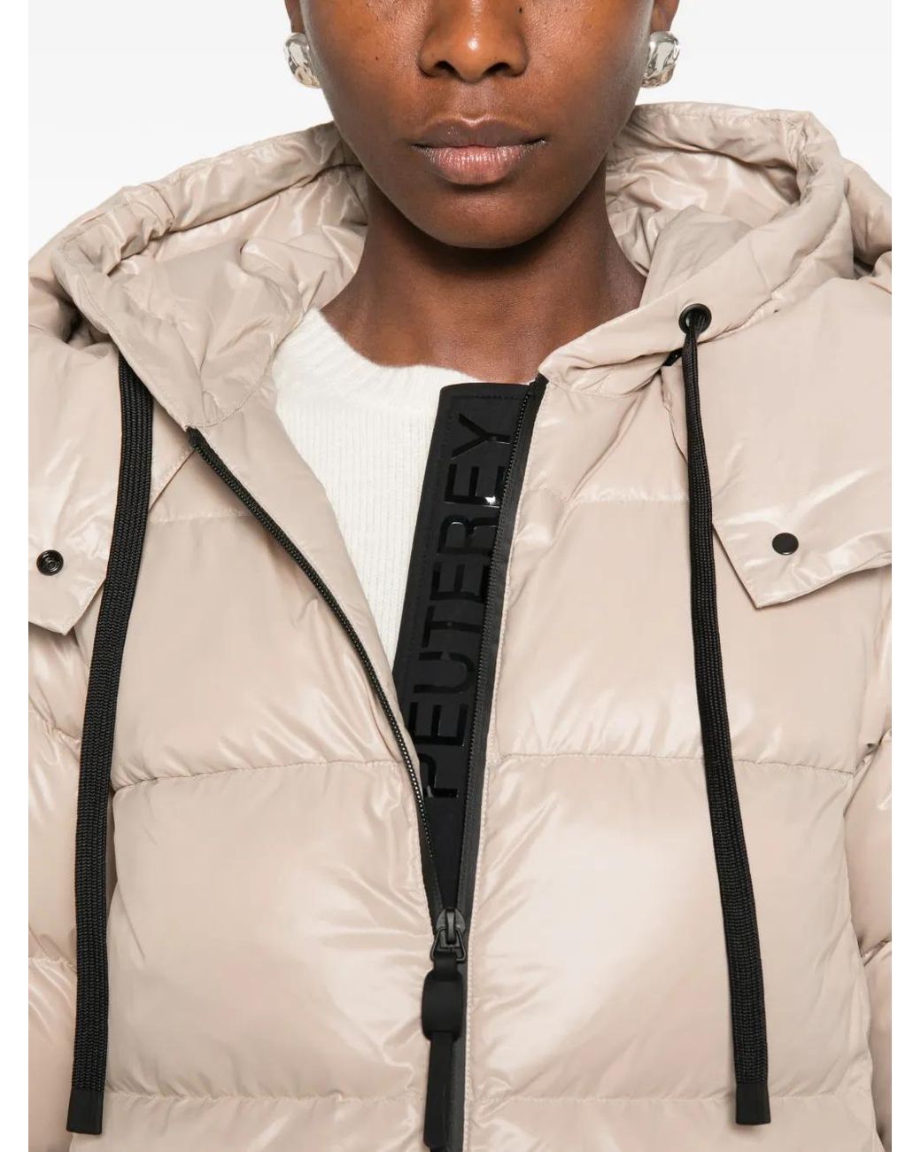 Peuterey Natural Kenid Hooded Padded Coat