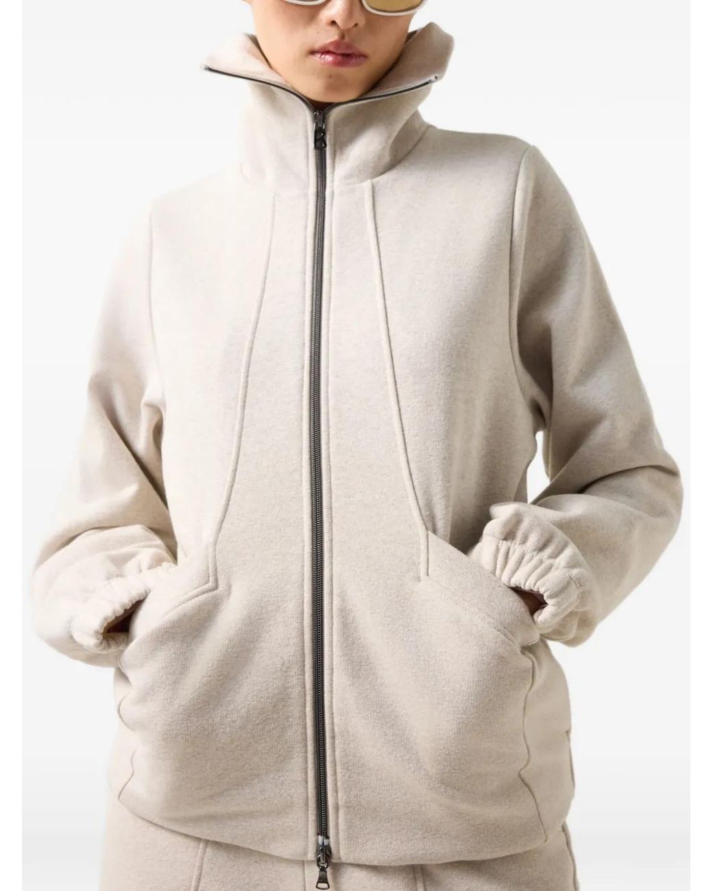 Bogner Natural Tasha Interlock Jacket