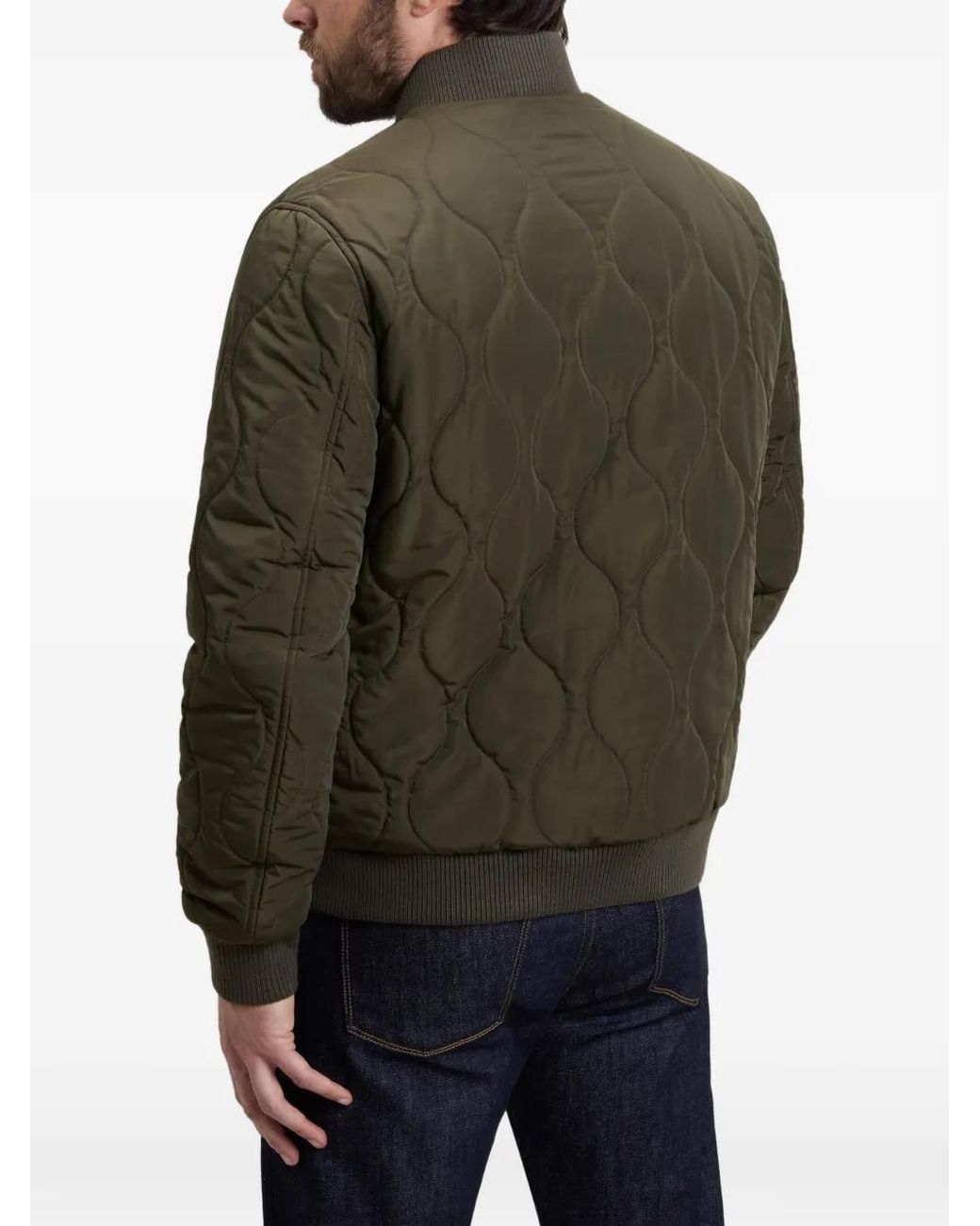 Woolrich Gewatteerd Jack in het Green voor heren