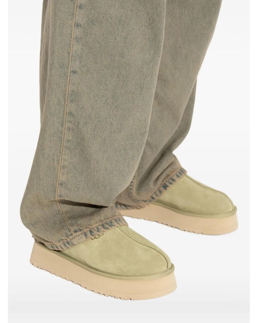 Chaussons Tazz Ii En Daim À Semelle Plateforme Ugg en coloris Green