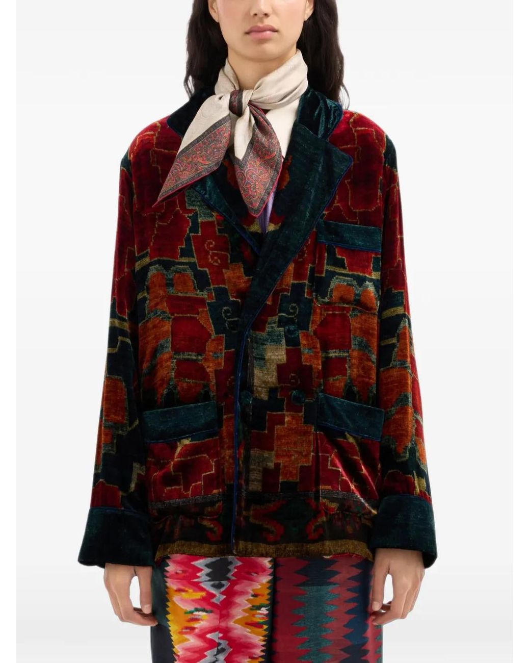 Pierre Louis Mascia Natural Aloeuw Bandana Scarf