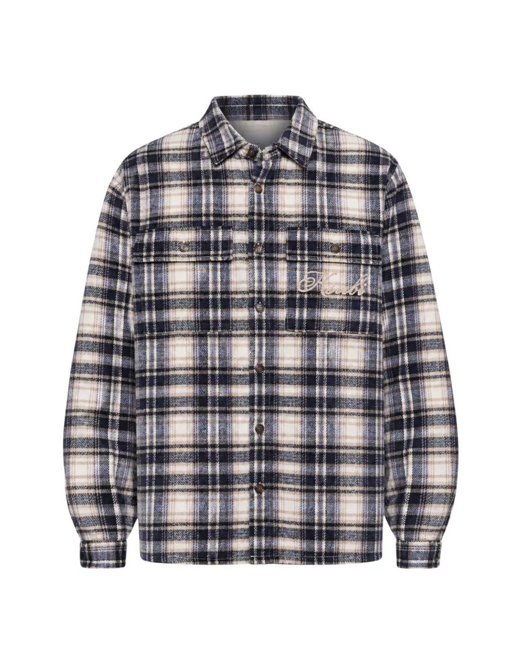 Ksubi Gray Rosebowl Long-Sleeve Shirt for men
