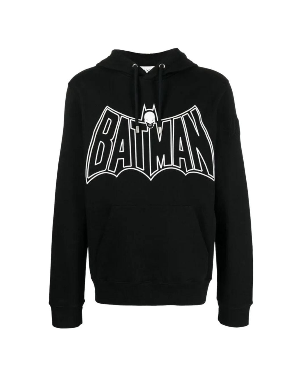 Lanvin Black Batman-Print Hoodie for men