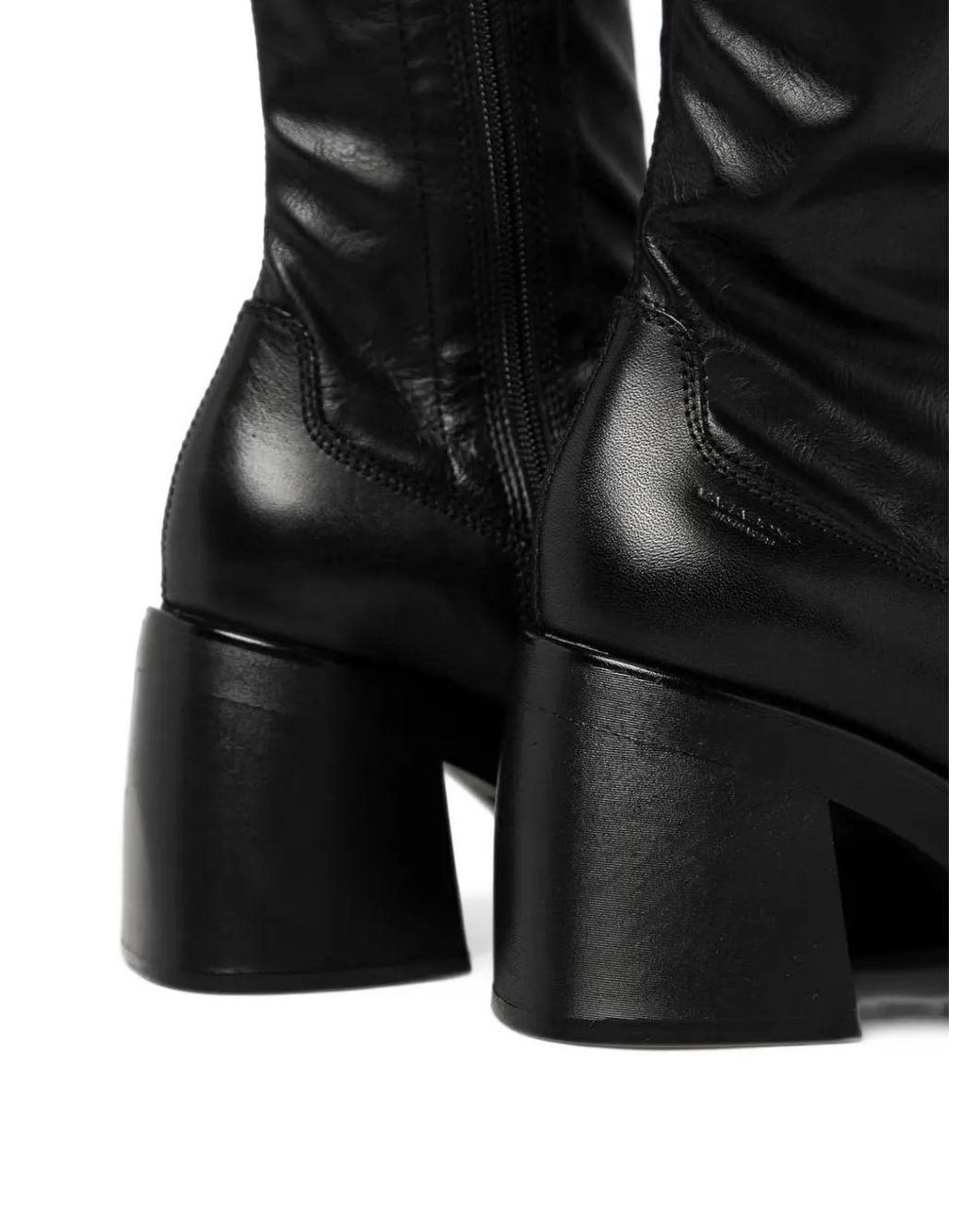 Vagabond Black Brooke Platform Knee-High Boots