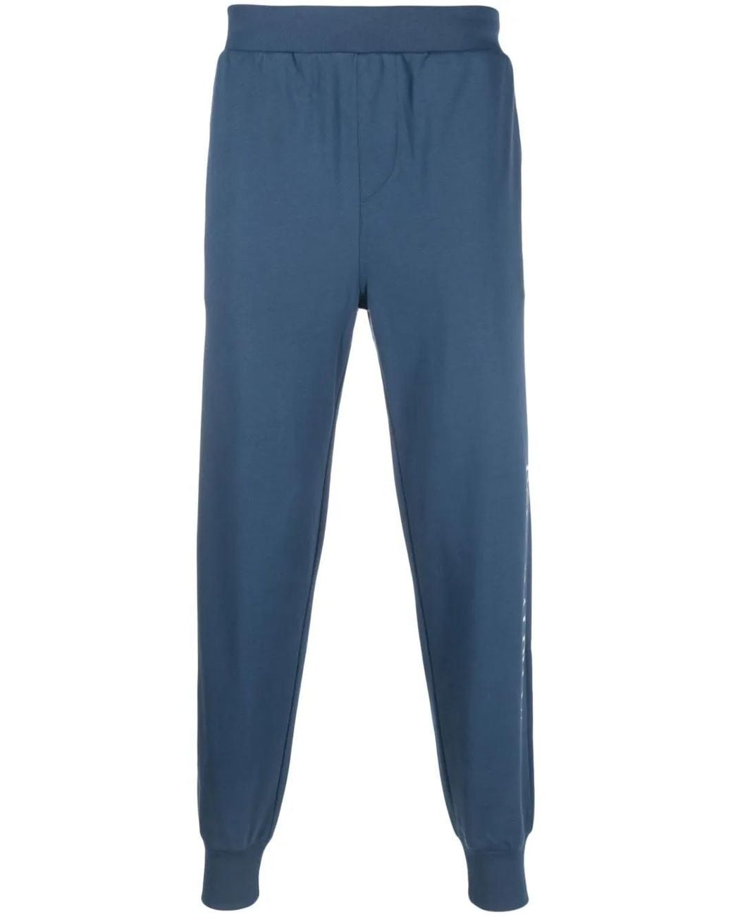 Polo Ralph Lauren Blue Logo-Print Pajama Trousers for men