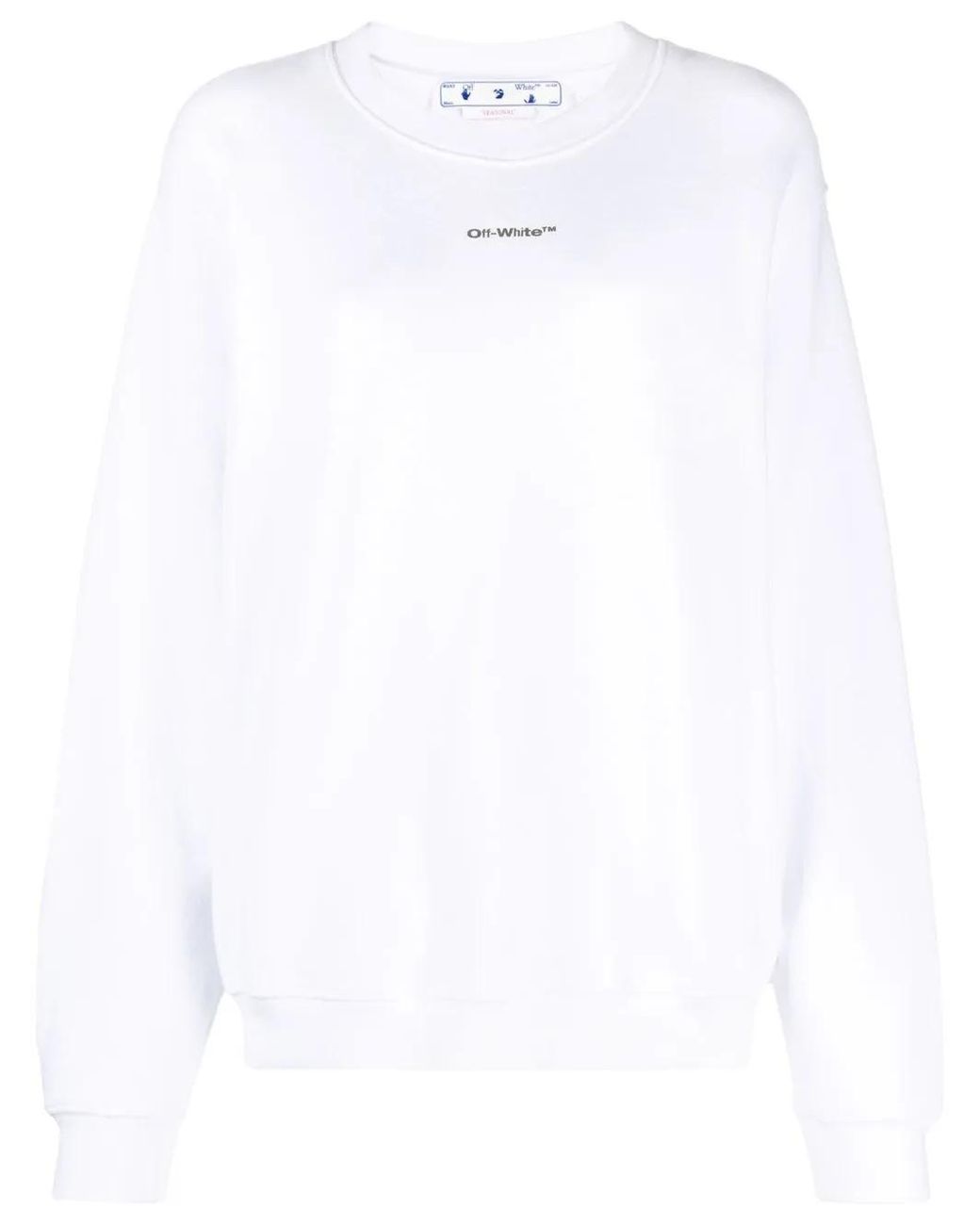 Off-White c/o Virgil Abloh White Tie-Dye Arrow Relaxed Sweatshirt