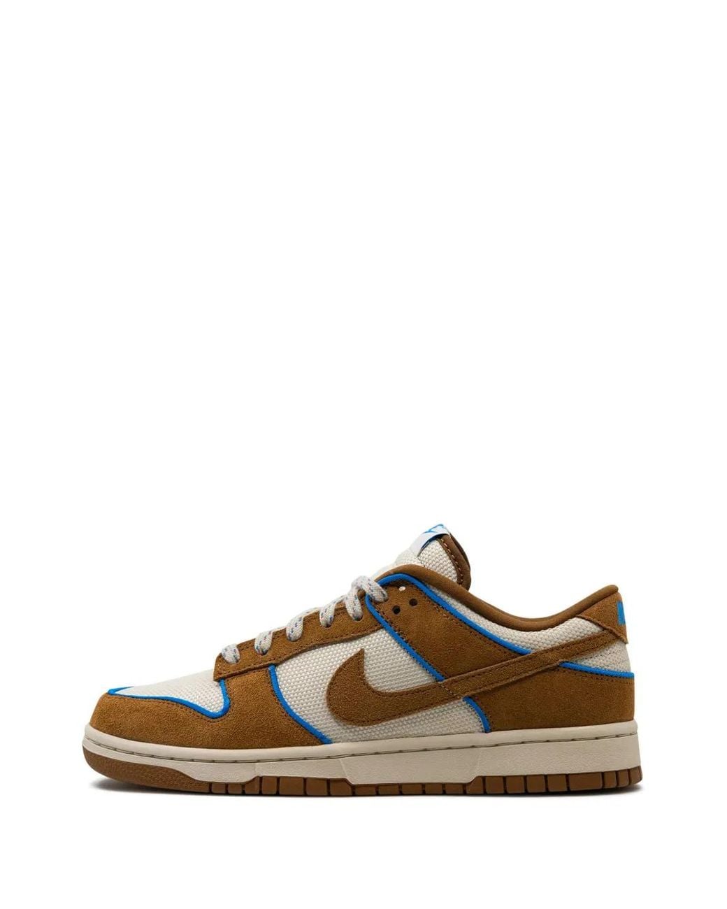 Nike Brown Dunk Suede Sneakers