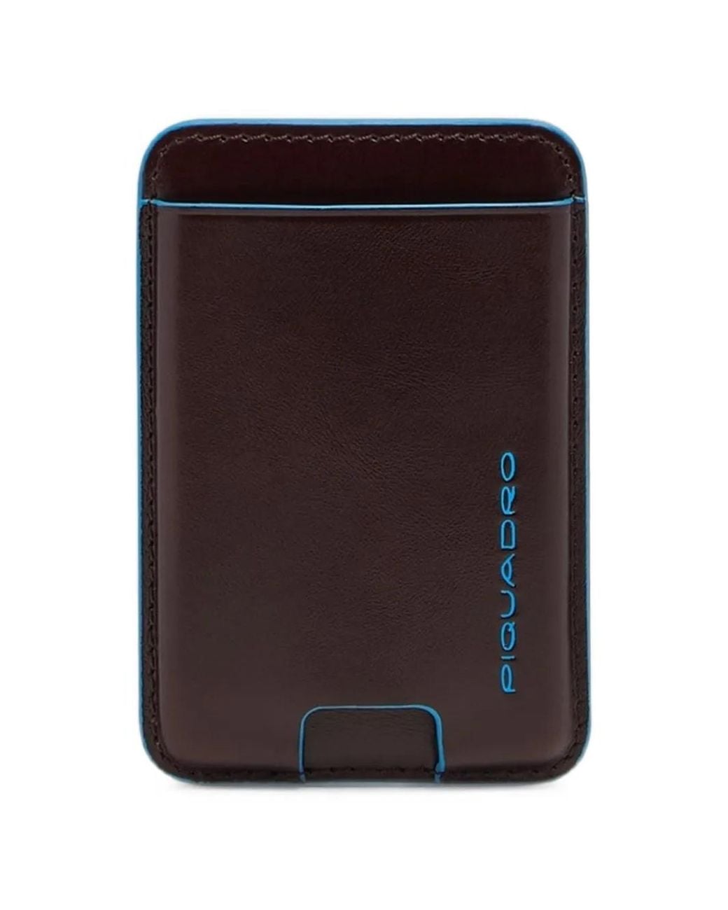 Piquadro Black Leather Cardholder