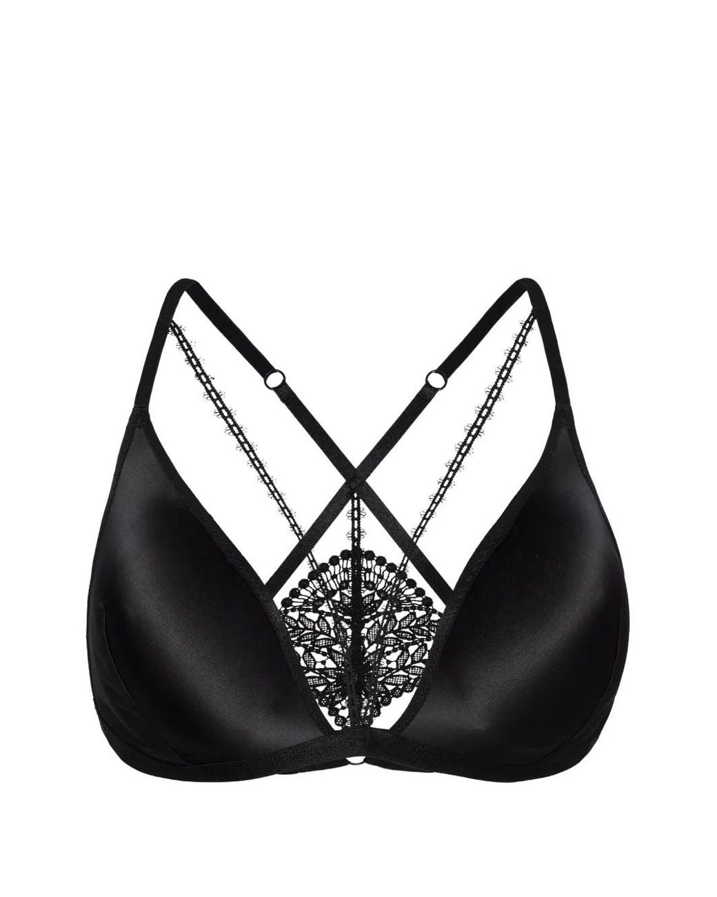 Aubade Sweet Addiction Triangle Bra in Black | Lyst