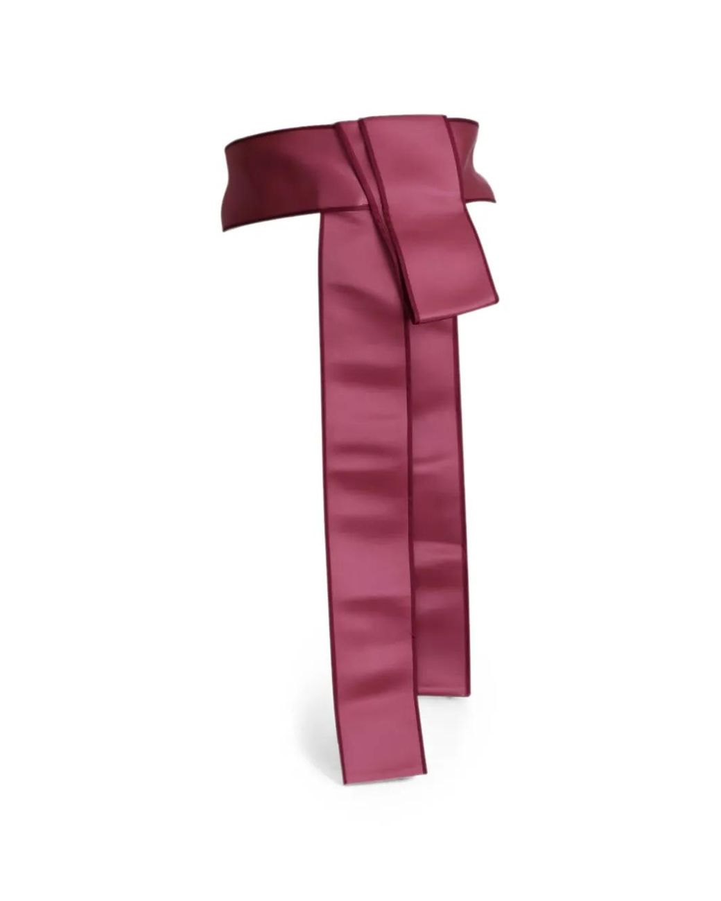 Dolce & Gabbana Red Ceinture En Soie