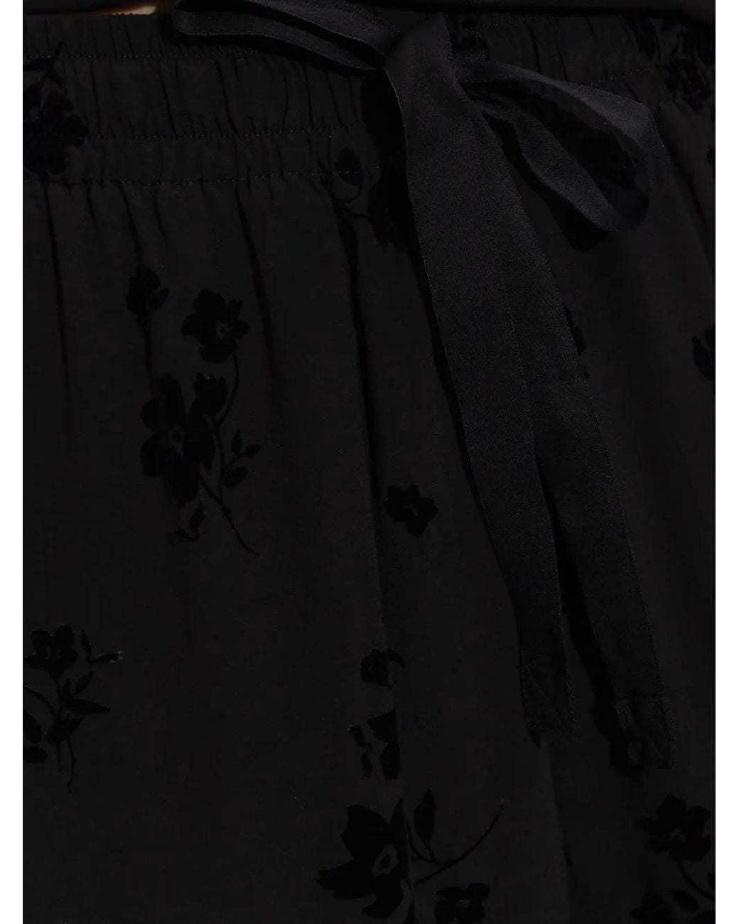 Zadig & Voltaire Black Drawstring Trousers