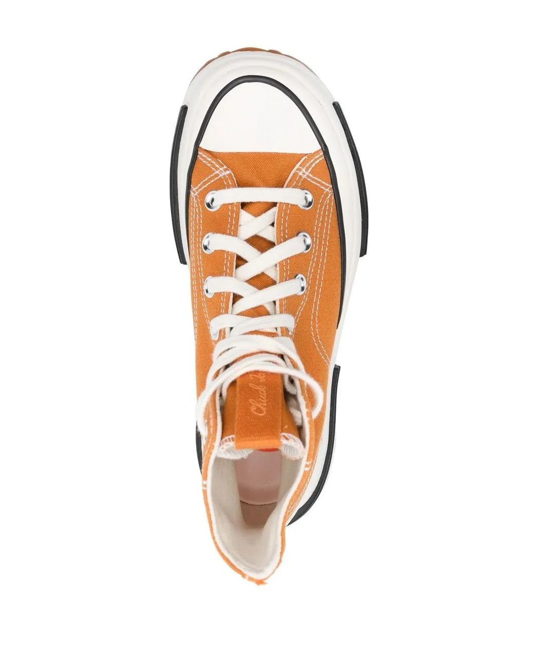 Converse Brown Run Star Platform Low-Top Sneakers