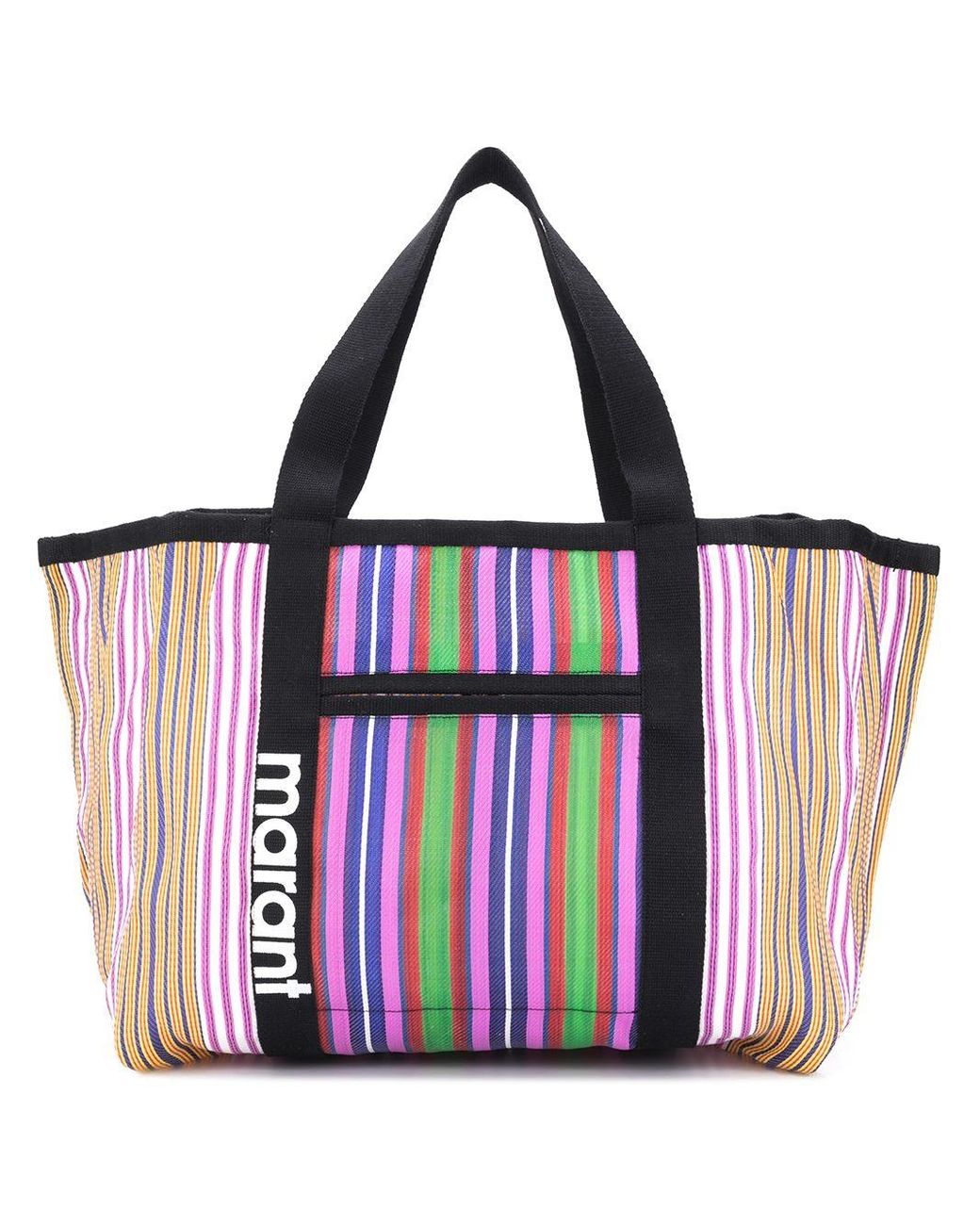 moses. Fernweh XL Shopper Sun - 40 cm grote, gestreepte draagtas van