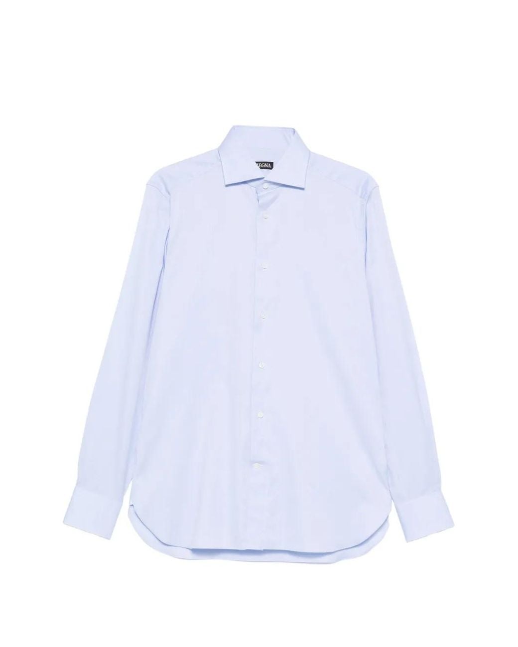 Zegna White Button-Fastening Shirt for men