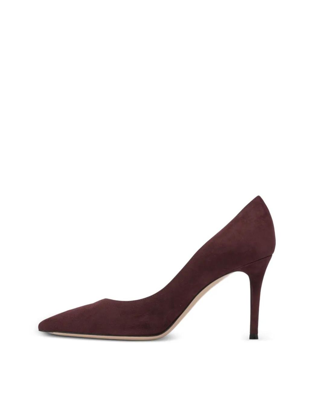 Gianvito Rossi Purple Pointed-Toe Pumps