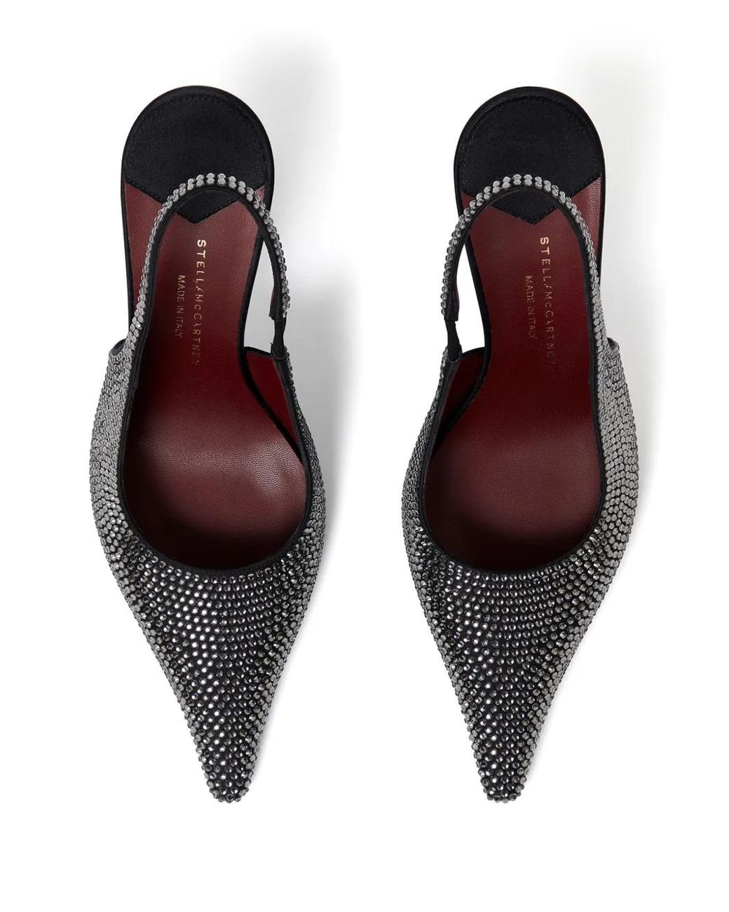 Stella McCartney White 90Mm Elsa Slingback Pumps