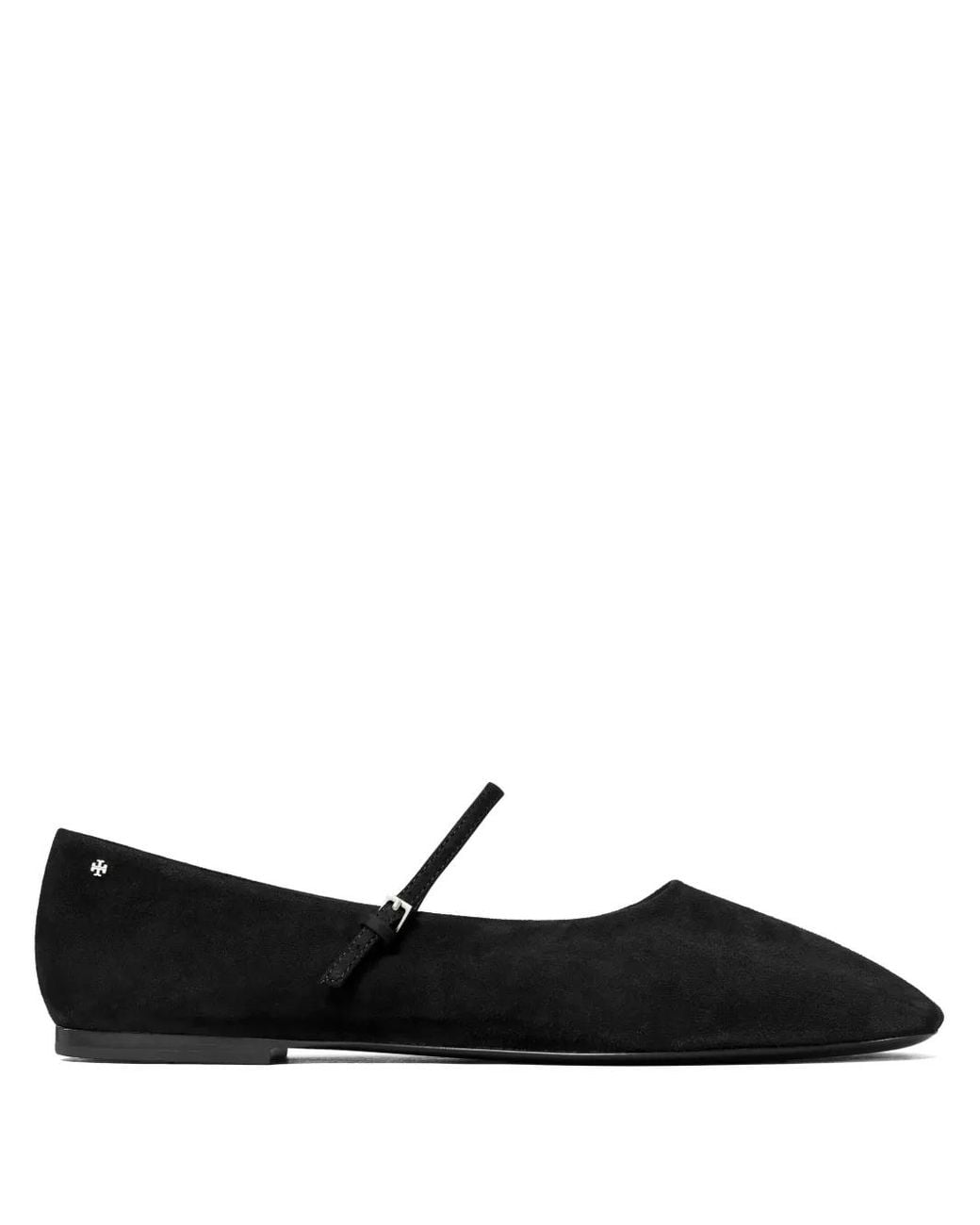 Tory Burch Black Flat Shoes