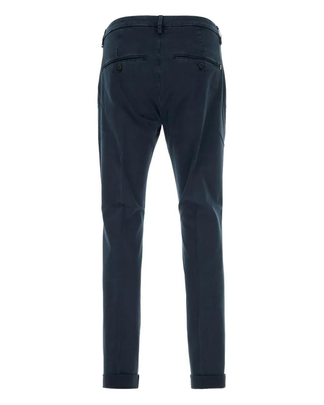 Dondup Blue Gaubert Trousers for men