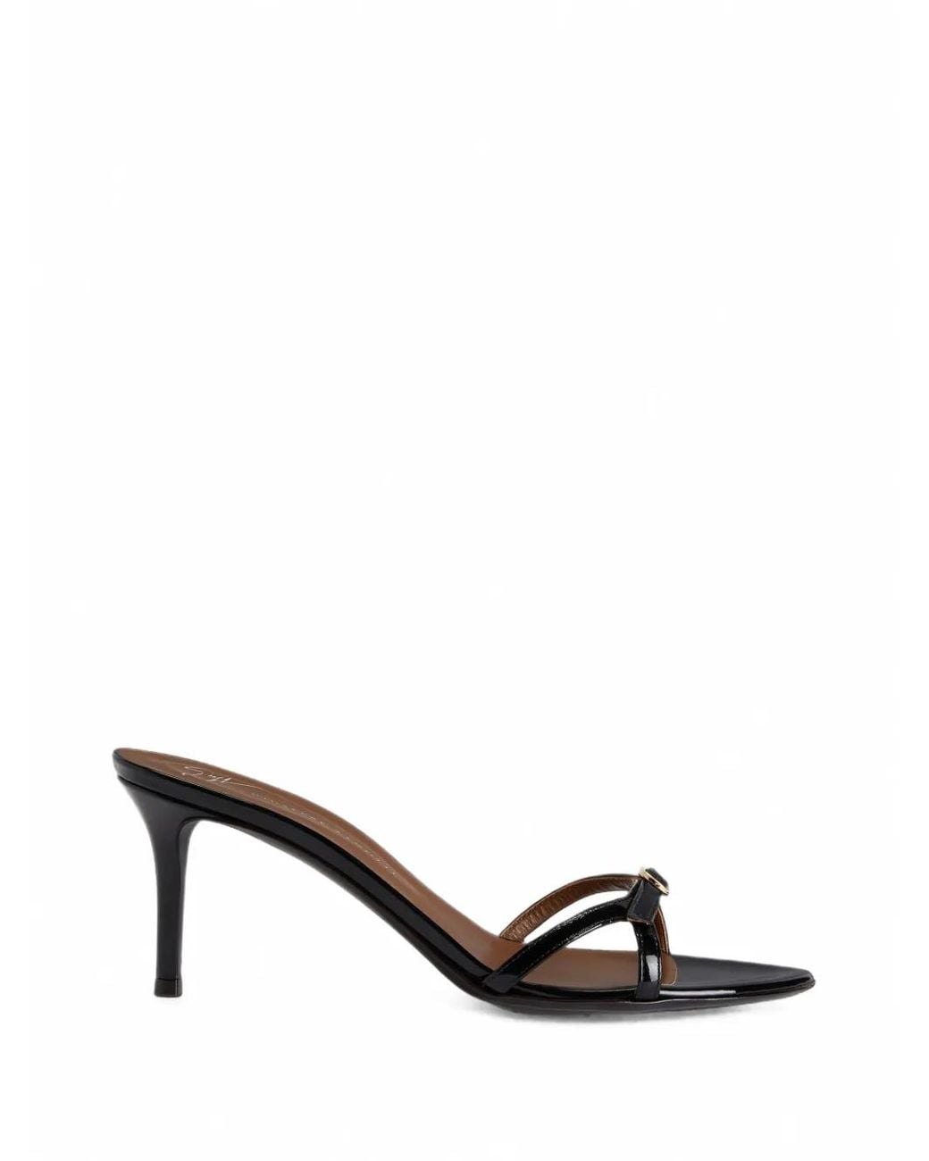 Giuseppe Zanotti Black Ophelia Buckle Sandals