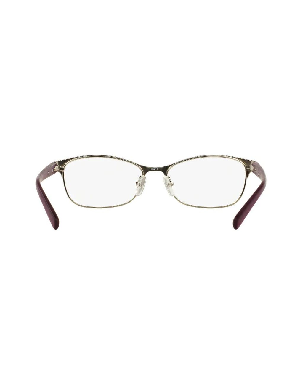 ARMANI EXCHANGE Red Rectangle-Frame Glasses