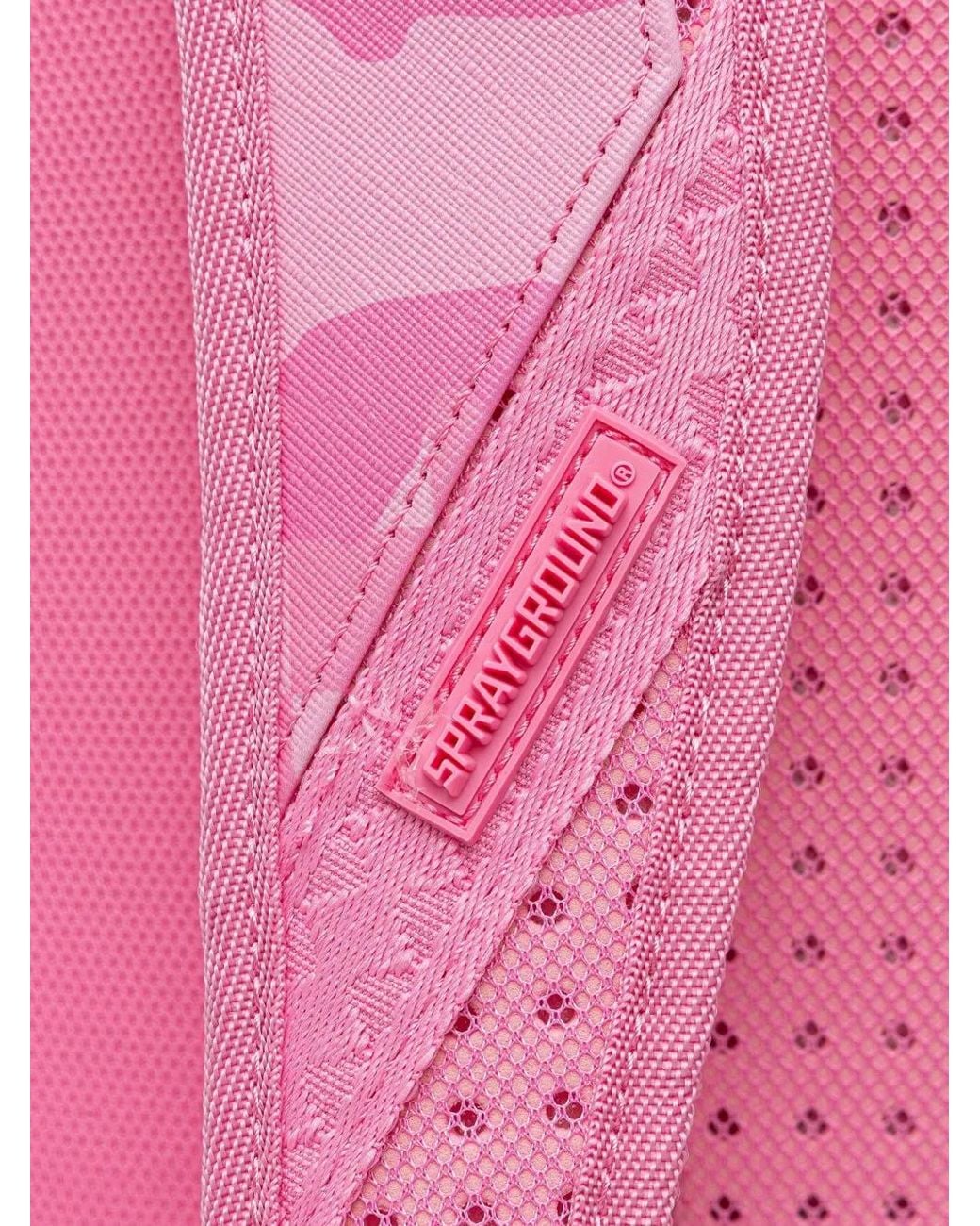 Sprayground Pink Rucksack Mit Schachbrettmuster