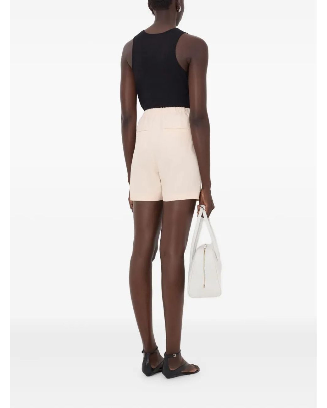 Loulou de Saison Natural Ivan Elasticated Shorts