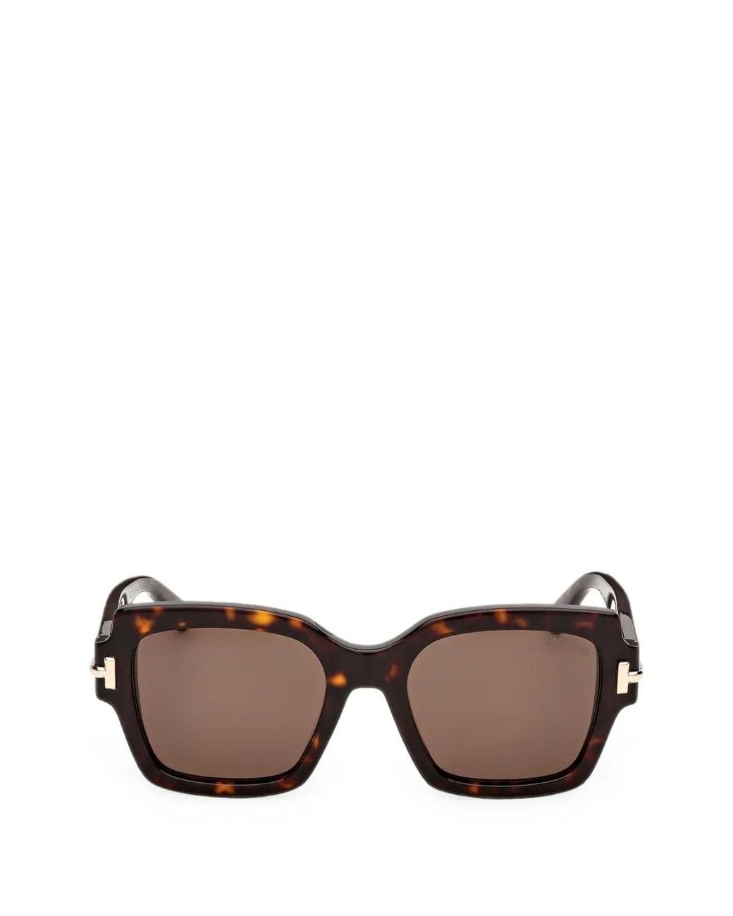 Tom Ford Brown Icon Square-Frame Sunglasses