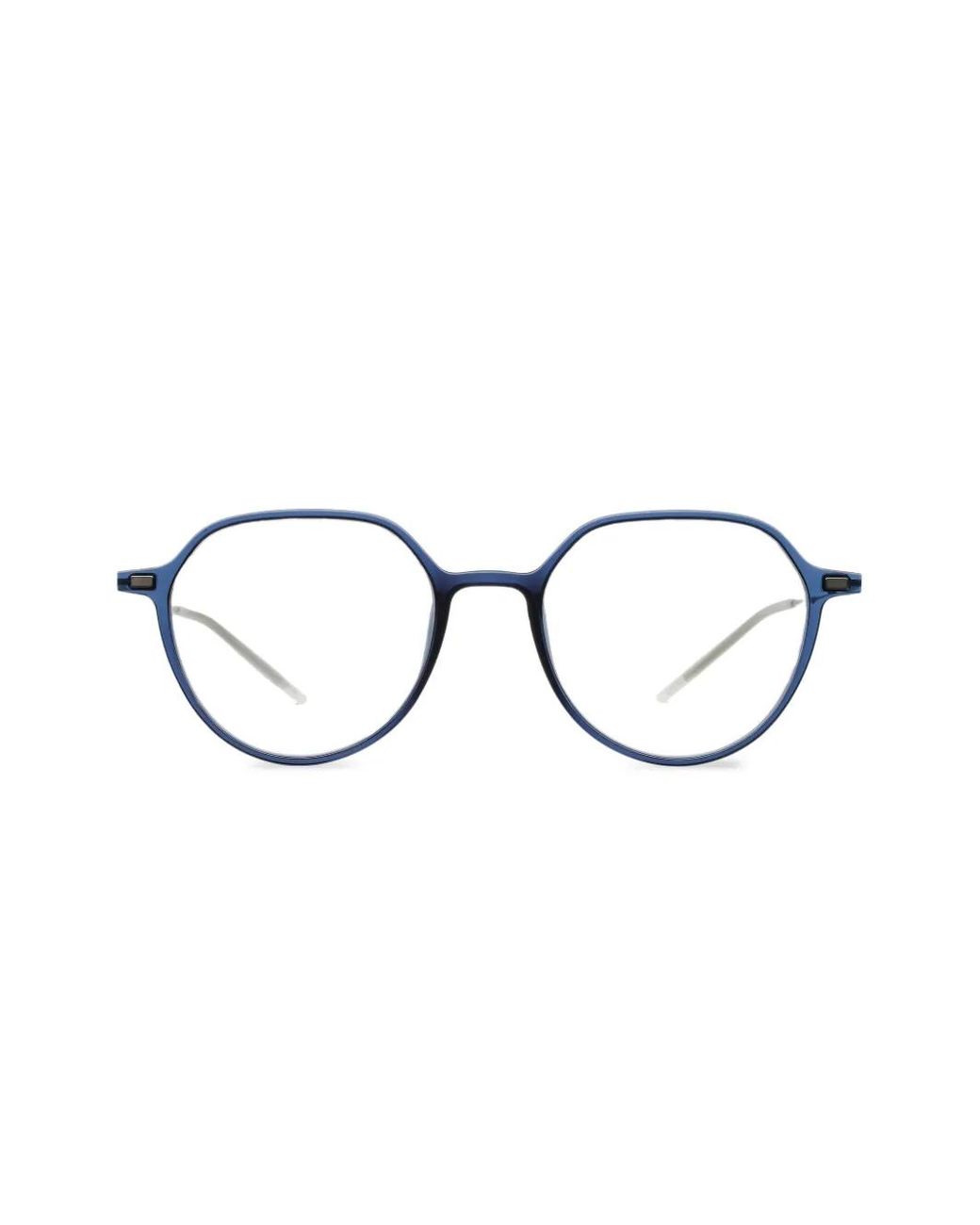 Occhiali Node Geometrici di Lool eyewear in Blue