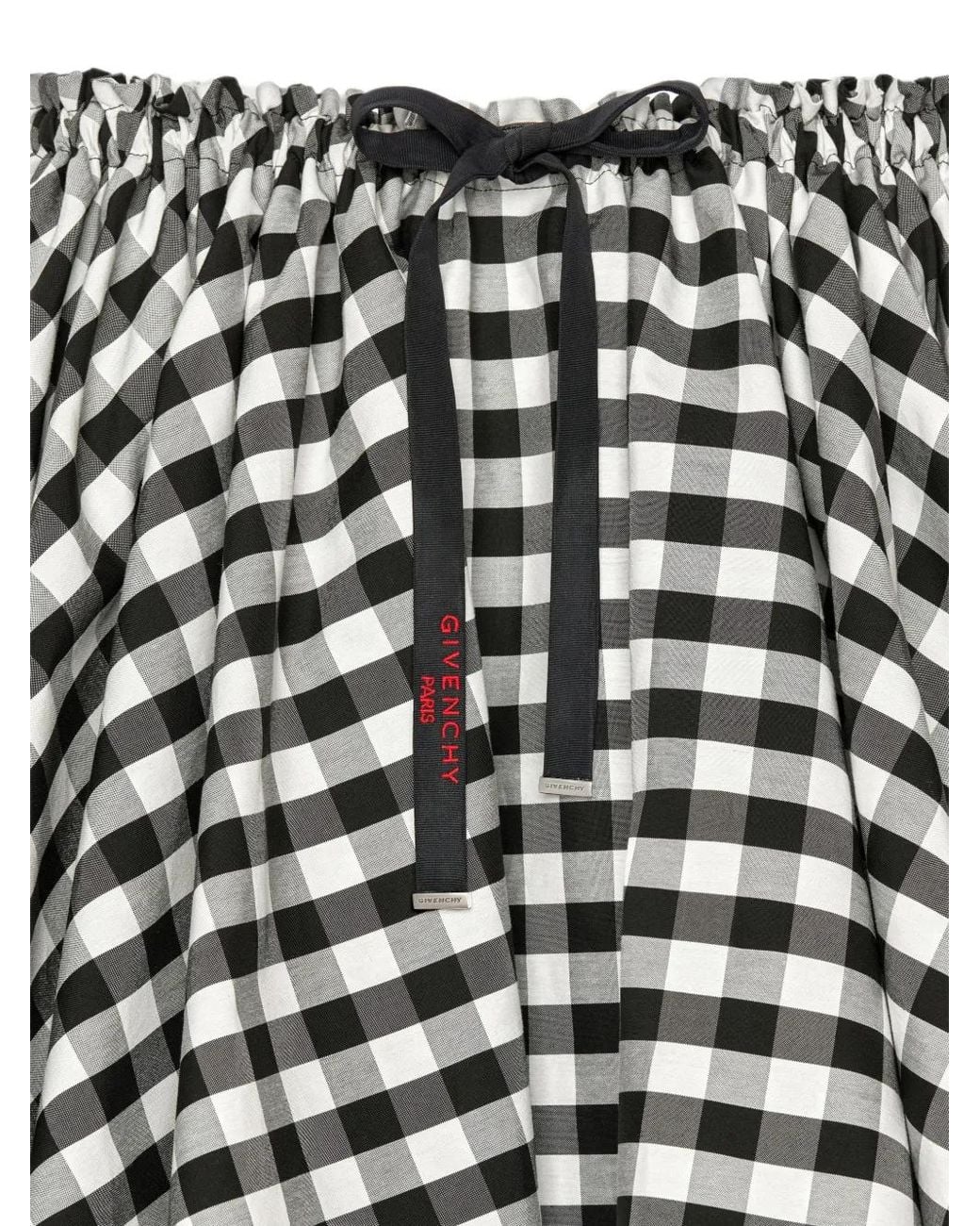 Givenchy White Mini Pleated Skirt