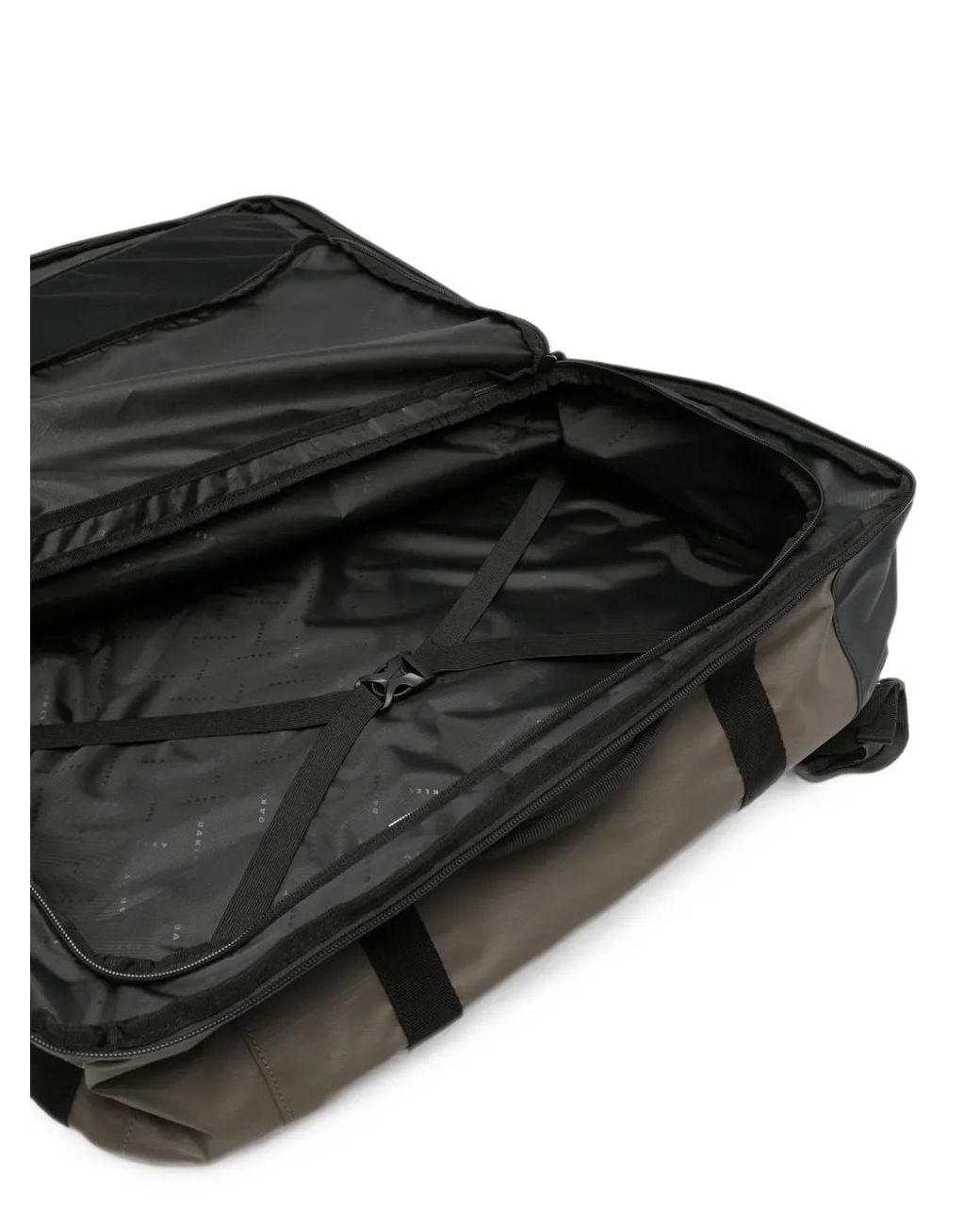 Oakley Gray Logo-Print Panelled Backpack for men