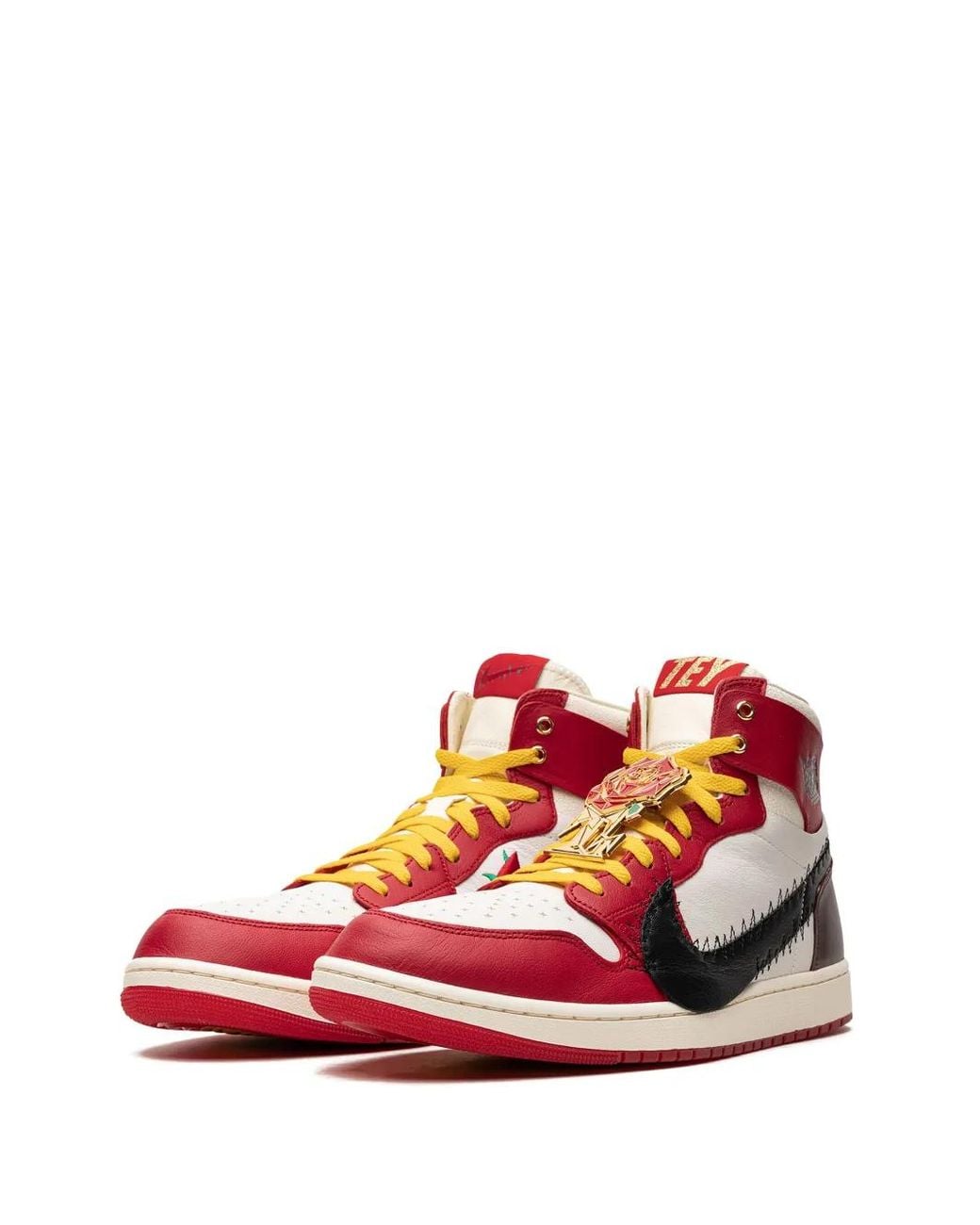 Nike Red X Teyana Taylor Air 1 Zoom Cmft 2 "A Rose From Harlem" Sneakers
