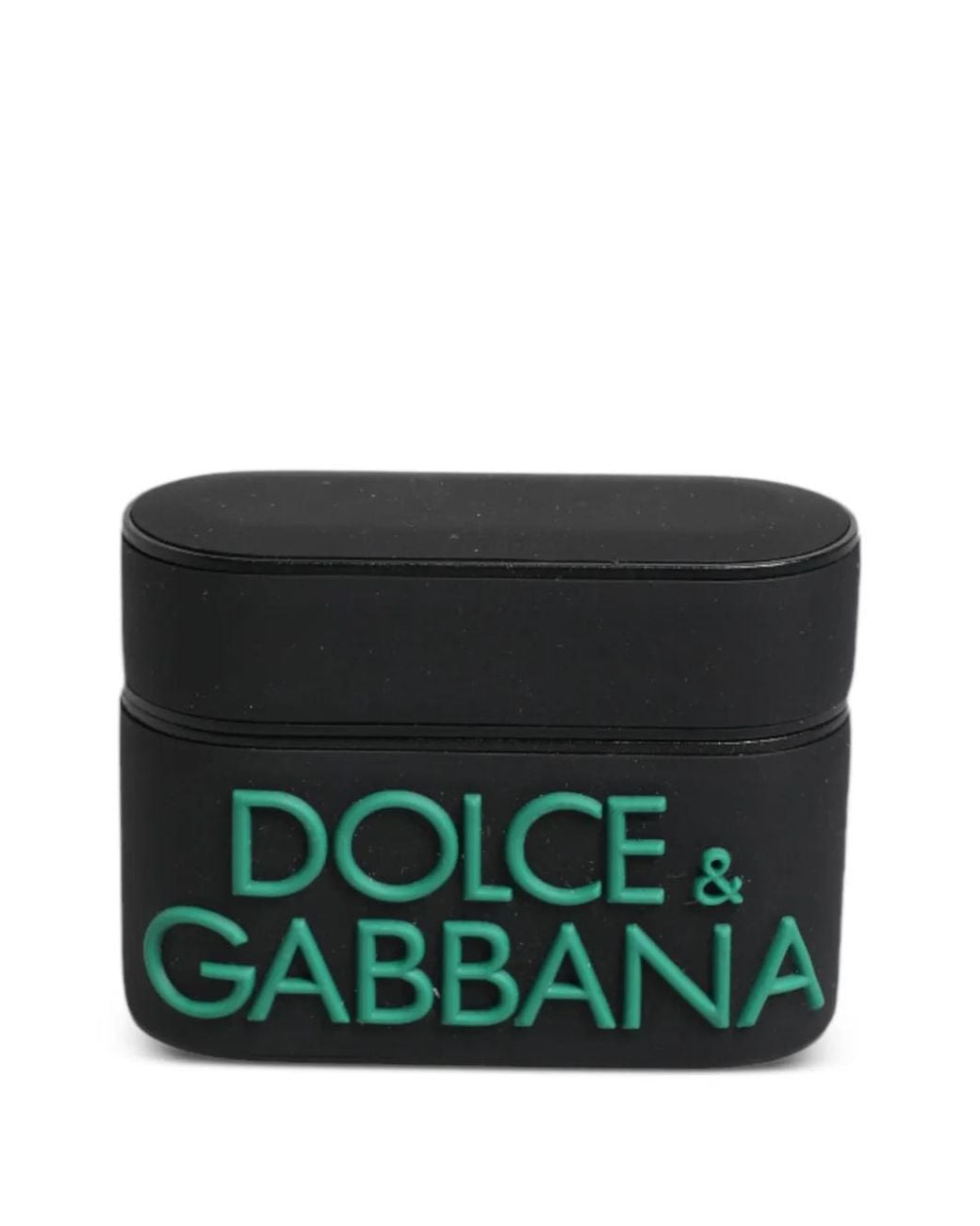 Dolce & Gabbana Green Étui Pour Airpods À Logo Embossé for men