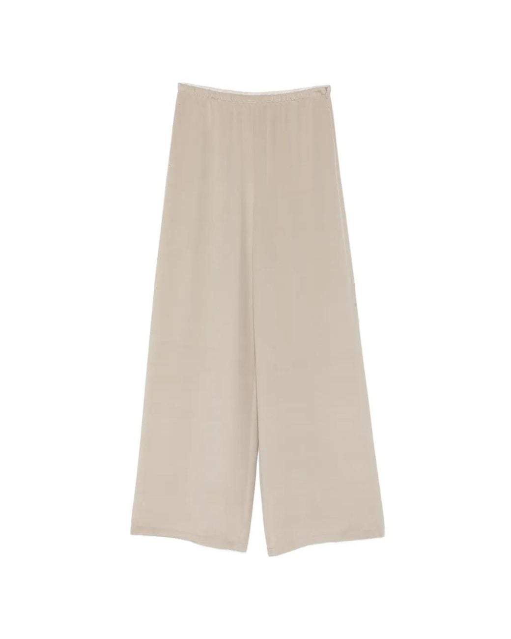 Max Mara White Mxpmaga Elastic-Waistband Trousers